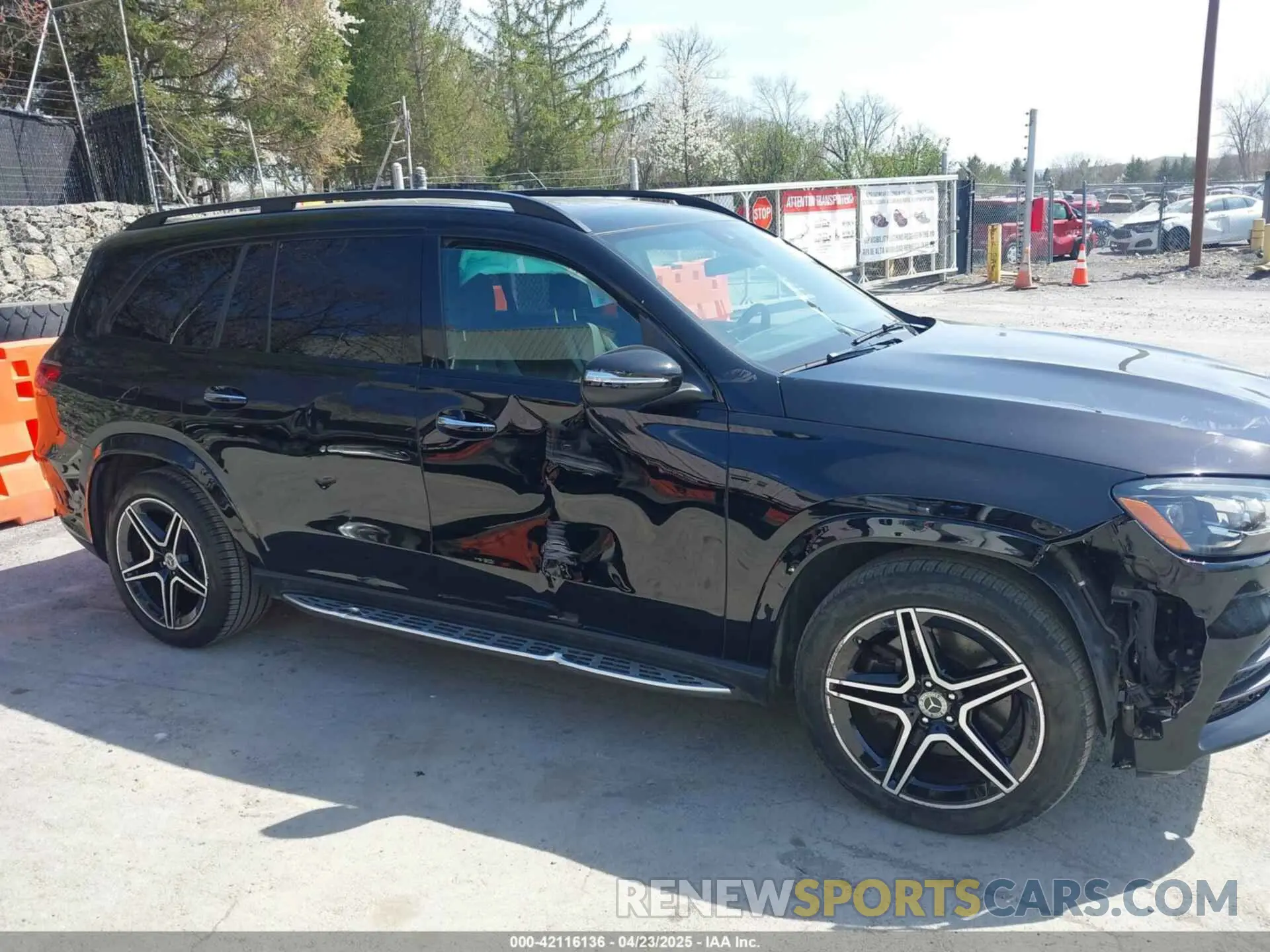 13 fotografías del automóvil dañado 4JGFF5KE8PA879956 MERCEDES-BENZ GLS 450 2023