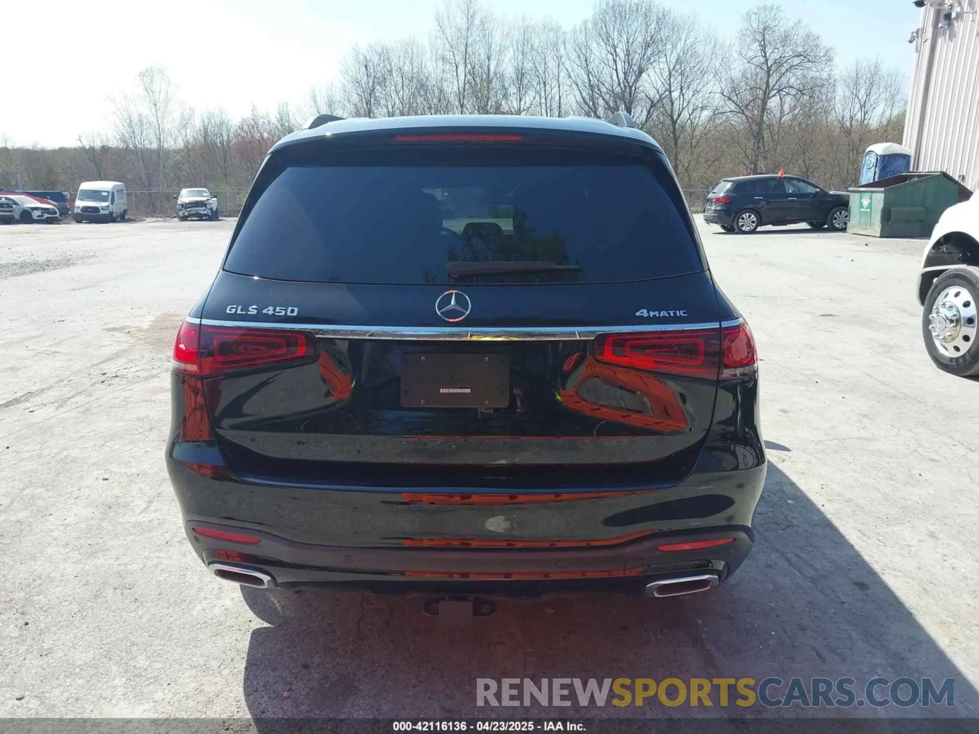 16 fotografías del automóvil dañado 4JGFF5KE8PA879956 MERCEDES-BENZ GLS 450 2023