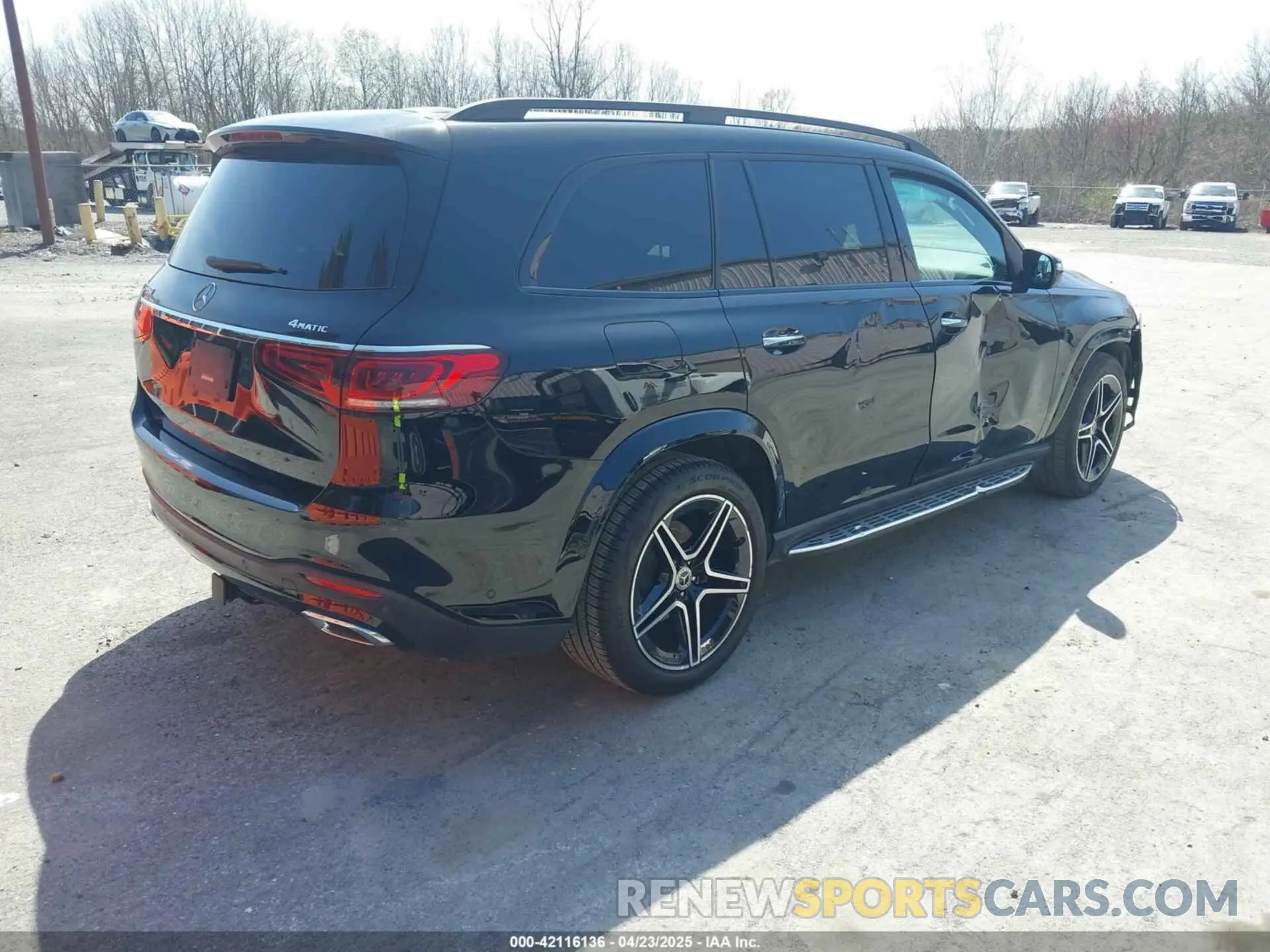 4 fotografías del automóvil dañado 4JGFF5KE8PA879956 MERCEDES-BENZ GLS 450 2023