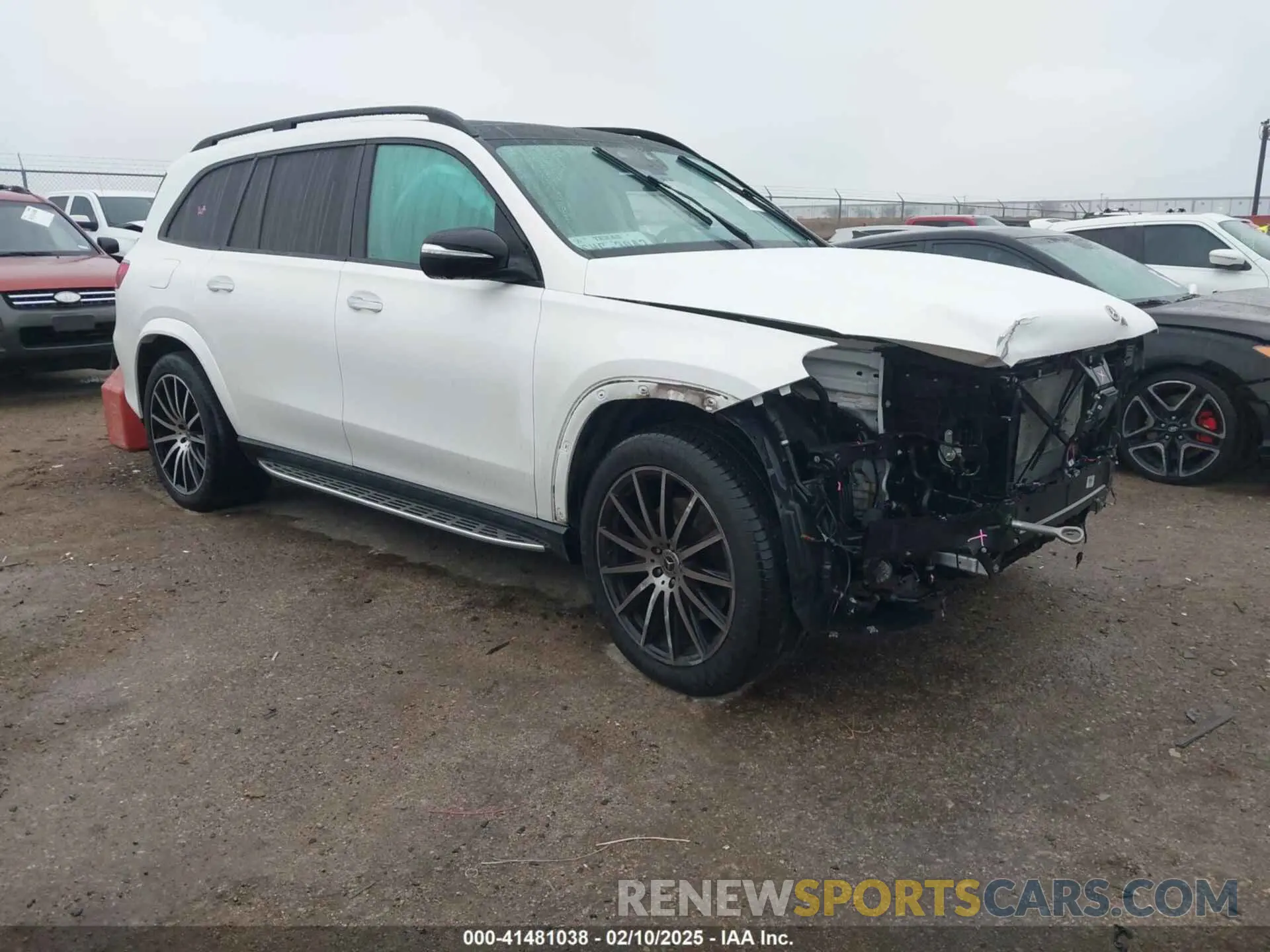 1 fotografías del automóvil dañado 4JGFF5KE8PA947947 MERCEDES-BENZ GLS 450 2023