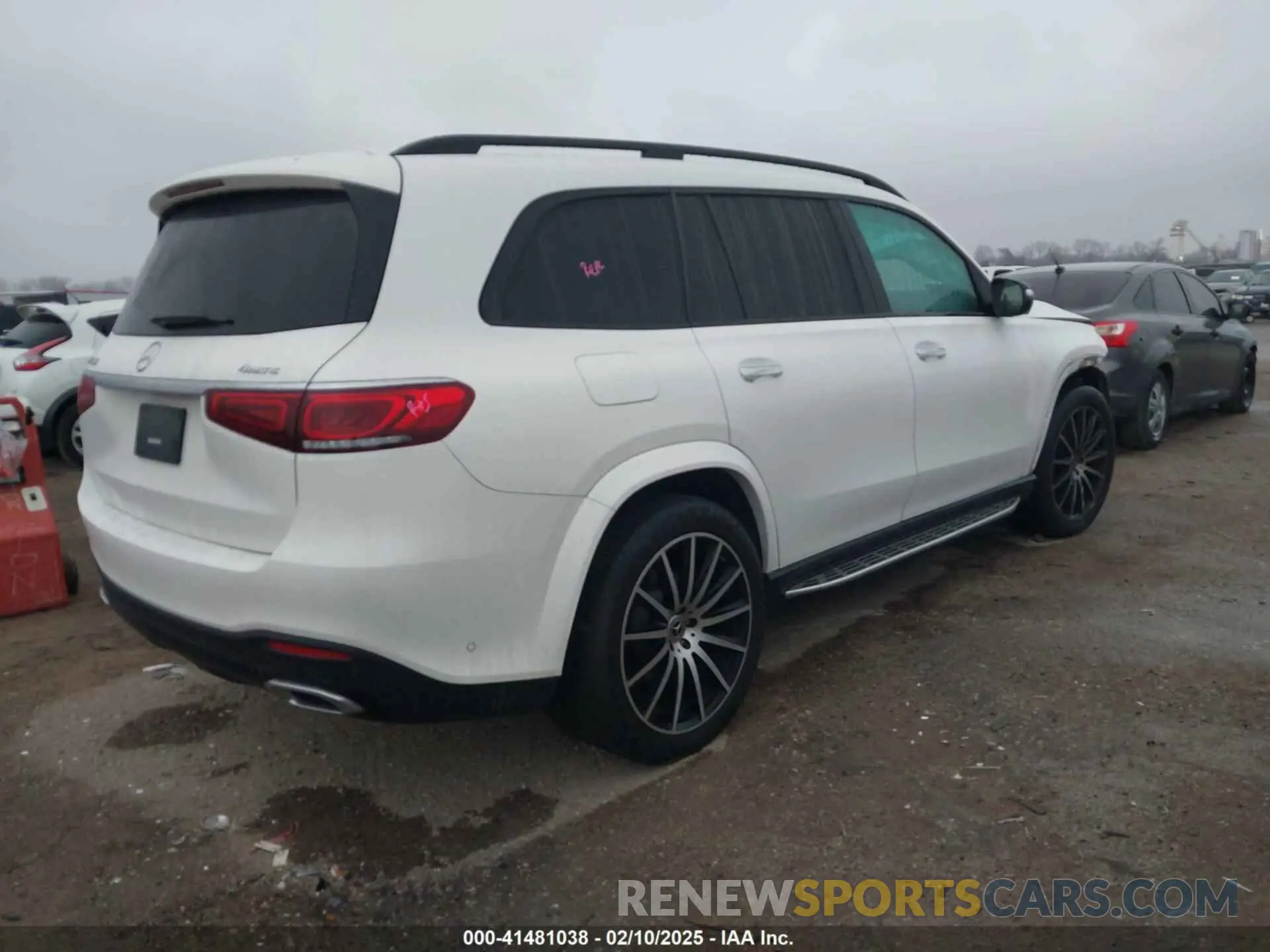 4 fotografías del automóvil dañado 4JGFF5KE8PA947947 MERCEDES-BENZ GLS 450 2023