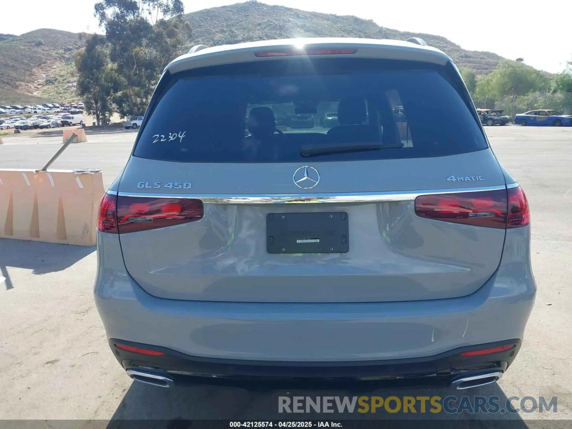 17 fotografías del automóvil dañado 4JGFF5KE3RB117003 MERCEDES-BENZ GLS 450 2024