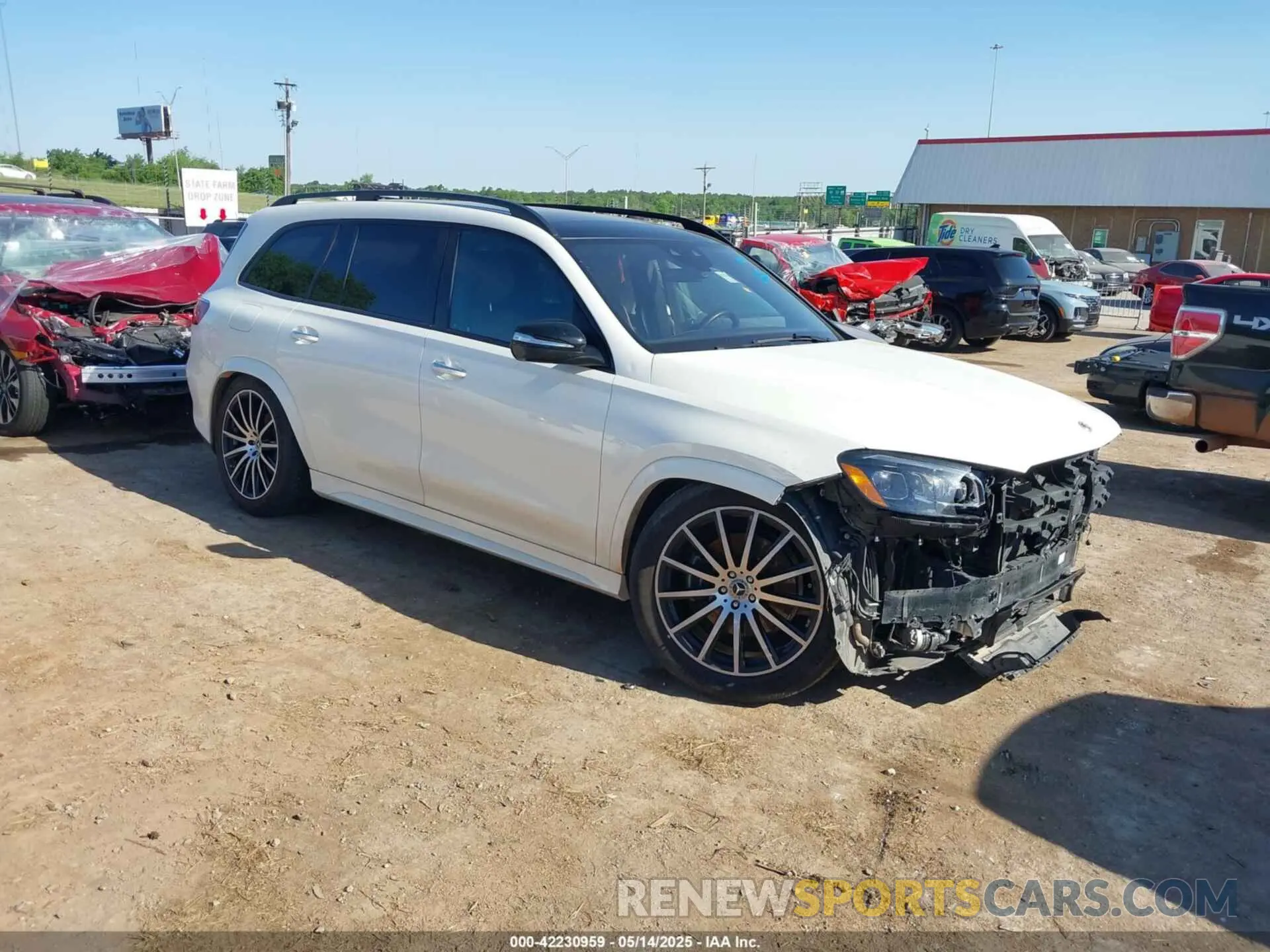 1 fotografías del automóvil dañado 4JGFF5KE7RB112158 MERCEDES-BENZ GLS 450 2024