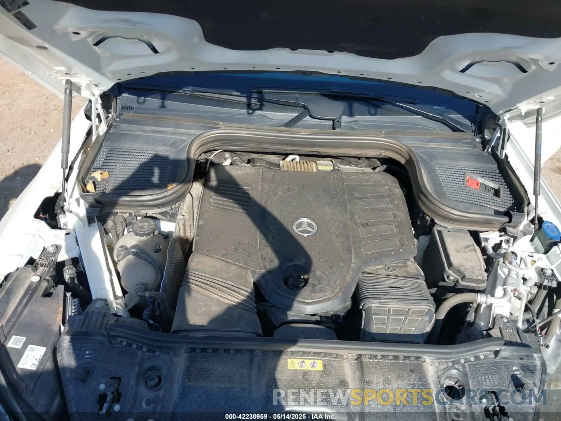 10 fotografías del automóvil dañado 4JGFF5KE7RB112158 MERCEDES-BENZ GLS 450 2024