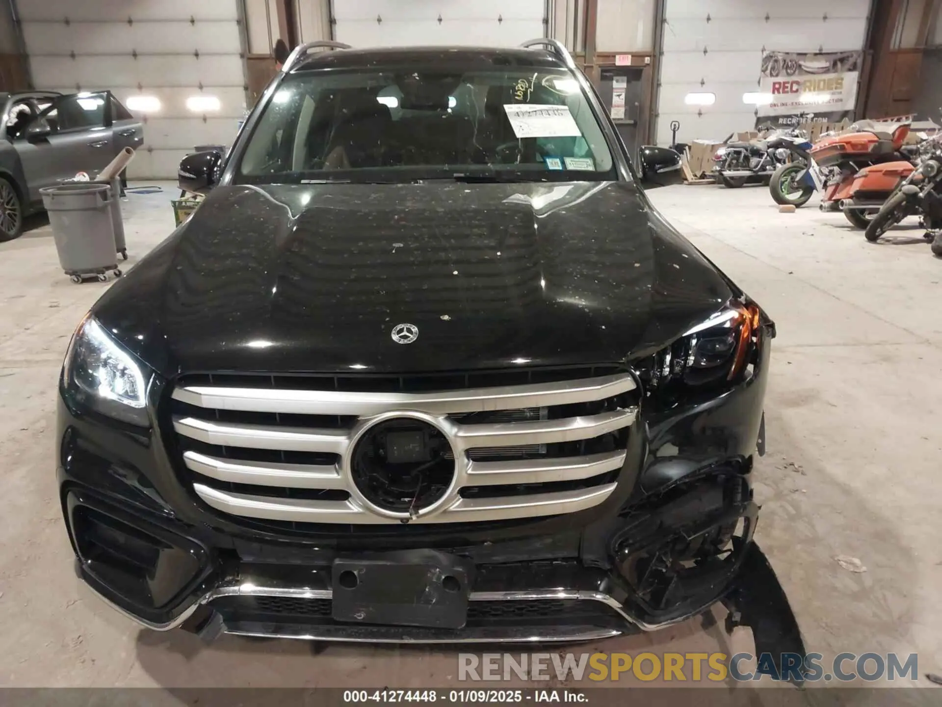 12 fotografías del automóvil dañado 4JGFF5KE7RB223406 MERCEDES-BENZ GLS 450 2024