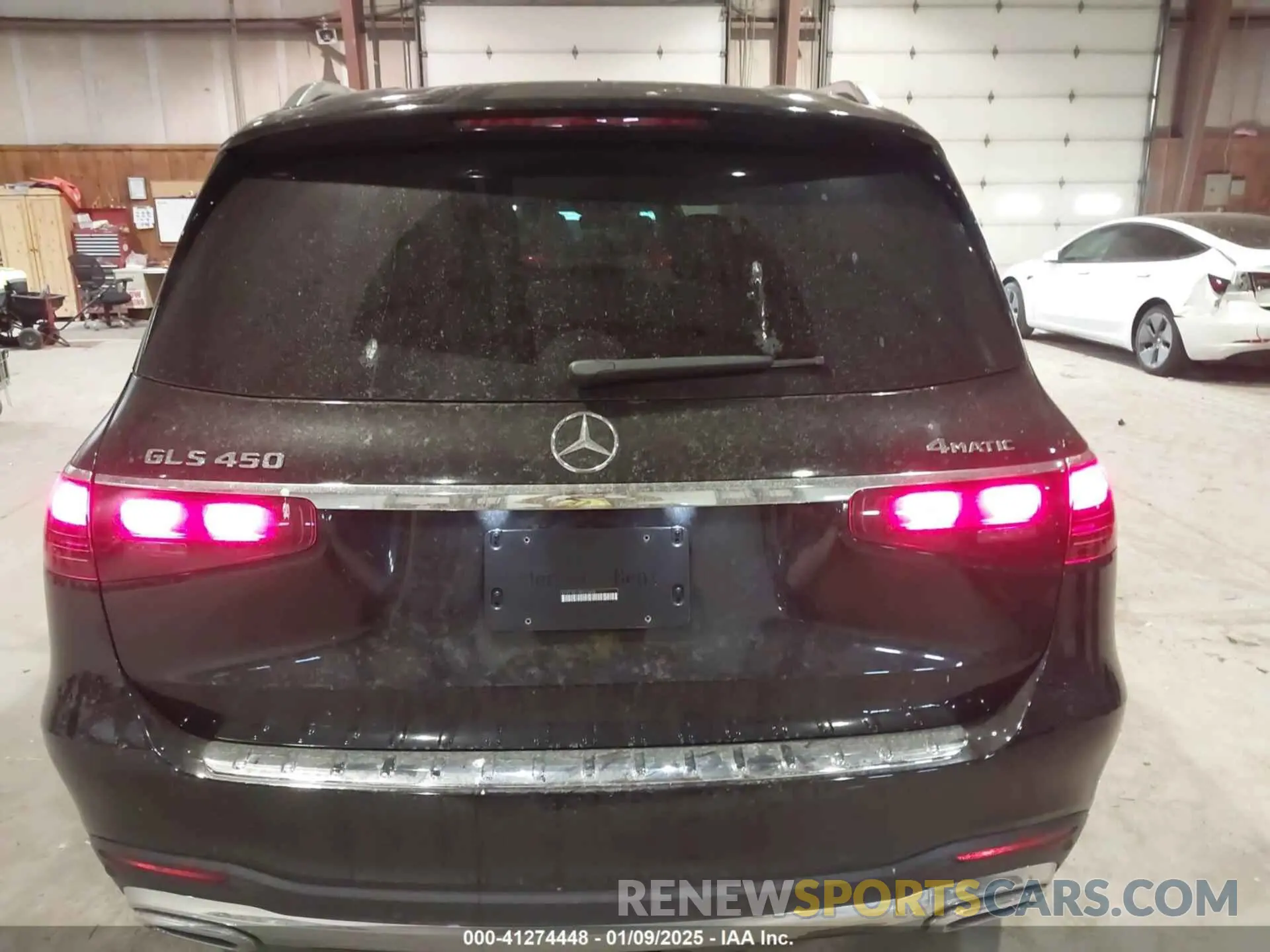 16 fotografías del automóvil dañado 4JGFF5KE7RB223406 MERCEDES-BENZ GLS 450 2024