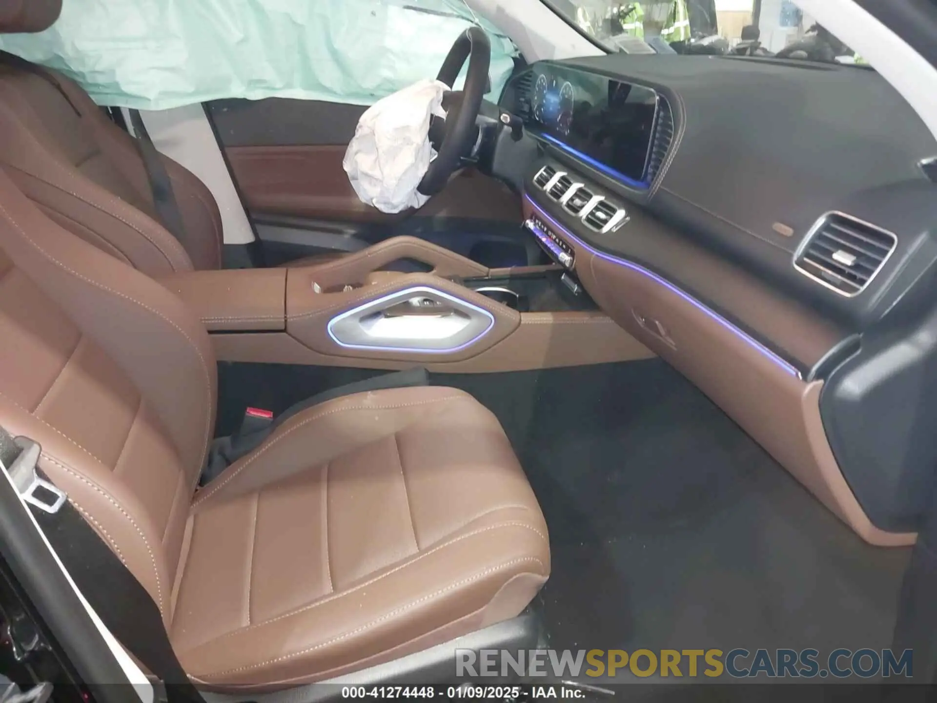 5 fotografías del automóvil dañado 4JGFF5KE7RB223406 MERCEDES-BENZ GLS 450 2024