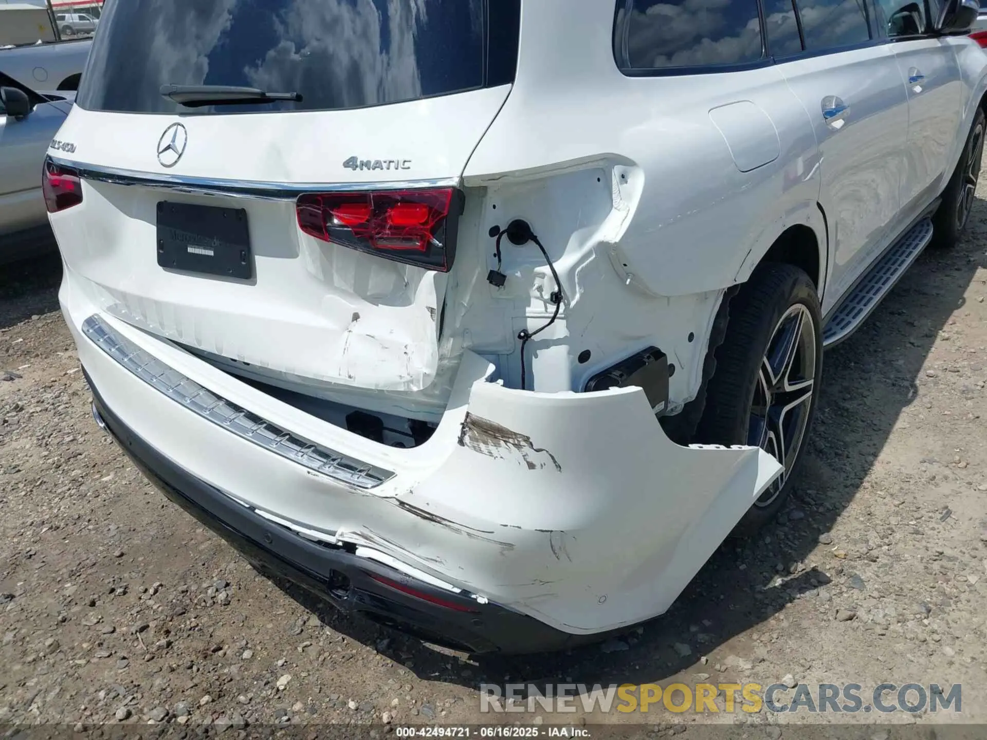 6 fotografías del automóvil dañado 4JGFF5KE7RB231828 MERCEDES-BENZ GLS 450 2024