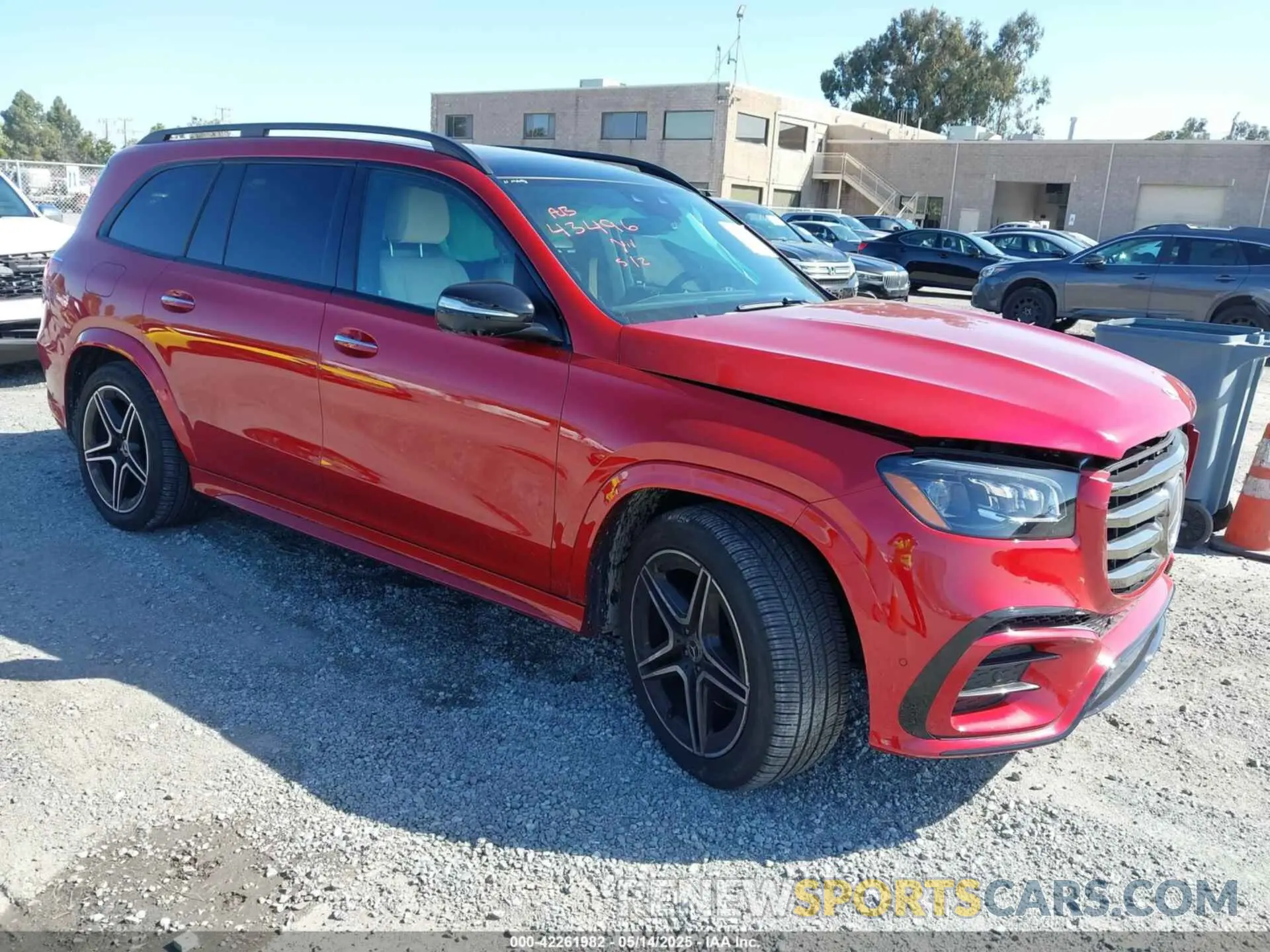 1 fotografías del automóvil dañado 4JGFF5KE5SB277759 MERCEDES-BENZ GLS 450 2025
