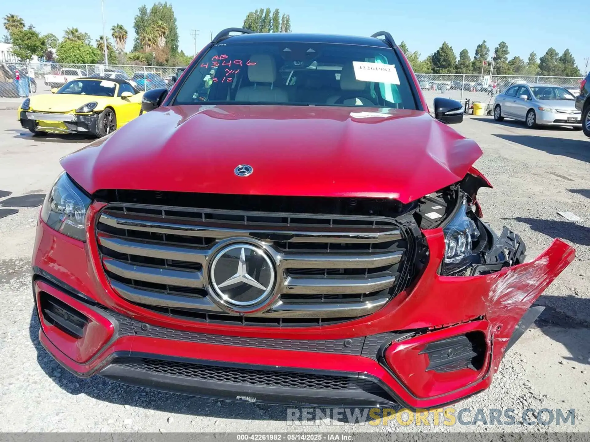 12 fotografías del automóvil dañado 4JGFF5KE5SB277759 MERCEDES-BENZ GLS 450 2025