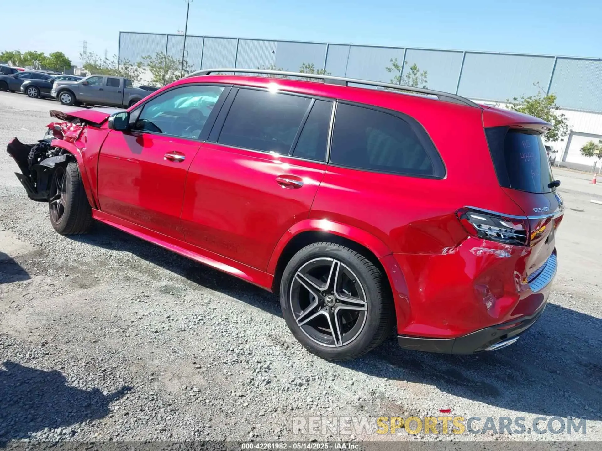 3 fotografías del automóvil dañado 4JGFF5KE5SB277759 MERCEDES-BENZ GLS 450 2025