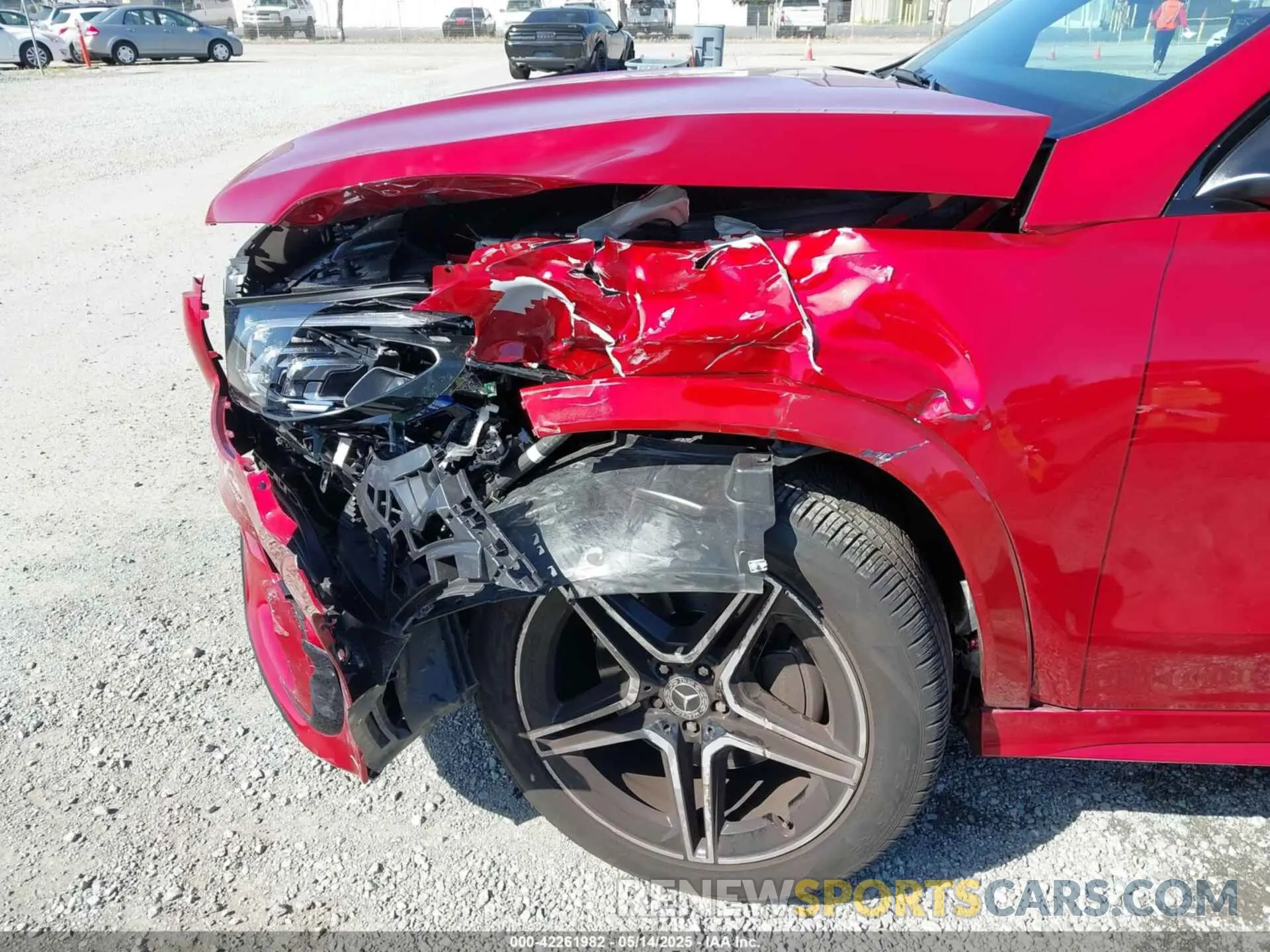 6 fotografías del automóvil dañado 4JGFF5KE5SB277759 MERCEDES-BENZ GLS 450 2025