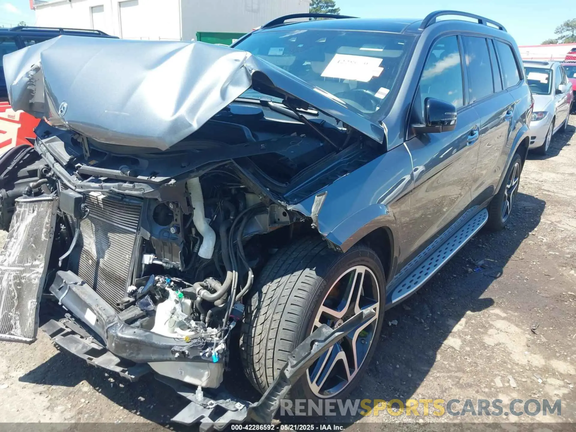 6 fotografías del automóvil dañado 4JGDF7DE4KB235003 MERCEDES-BENZ GLS 550 2019