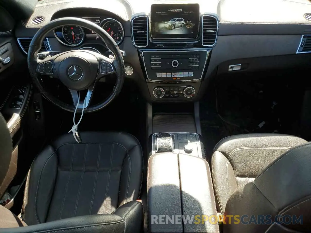 8 fotografías del automóvil dañado 4JGDF6EE1KB226400 MERCEDES-BENZ GLS-CLASS 2019