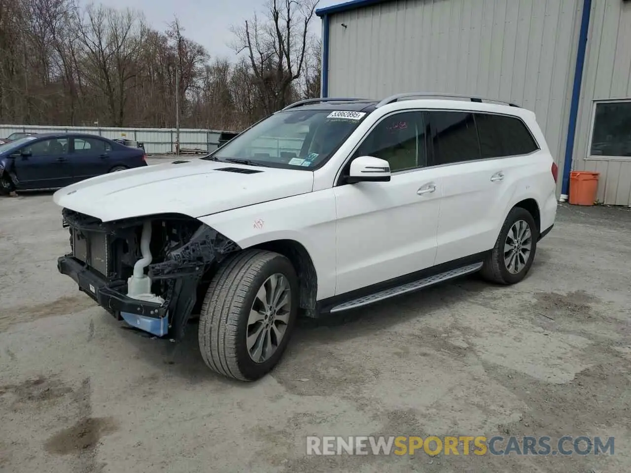 1 fotografías del automóvil dañado 4JGDF6EE1KB236215 MERCEDES-BENZ GLS-CLASS 2019