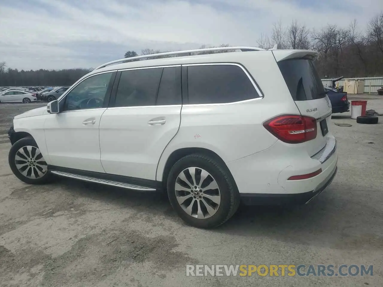 2 fotografías del automóvil dañado 4JGDF6EE1KB236215 MERCEDES-BENZ GLS-CLASS 2019