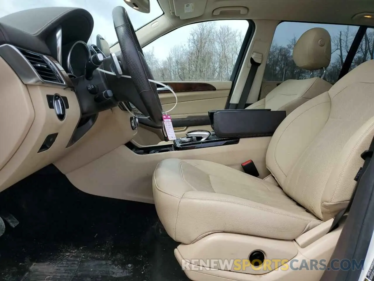 7 fotografías del automóvil dañado 4JGDF6EE1KB236215 MERCEDES-BENZ GLS-CLASS 2019
