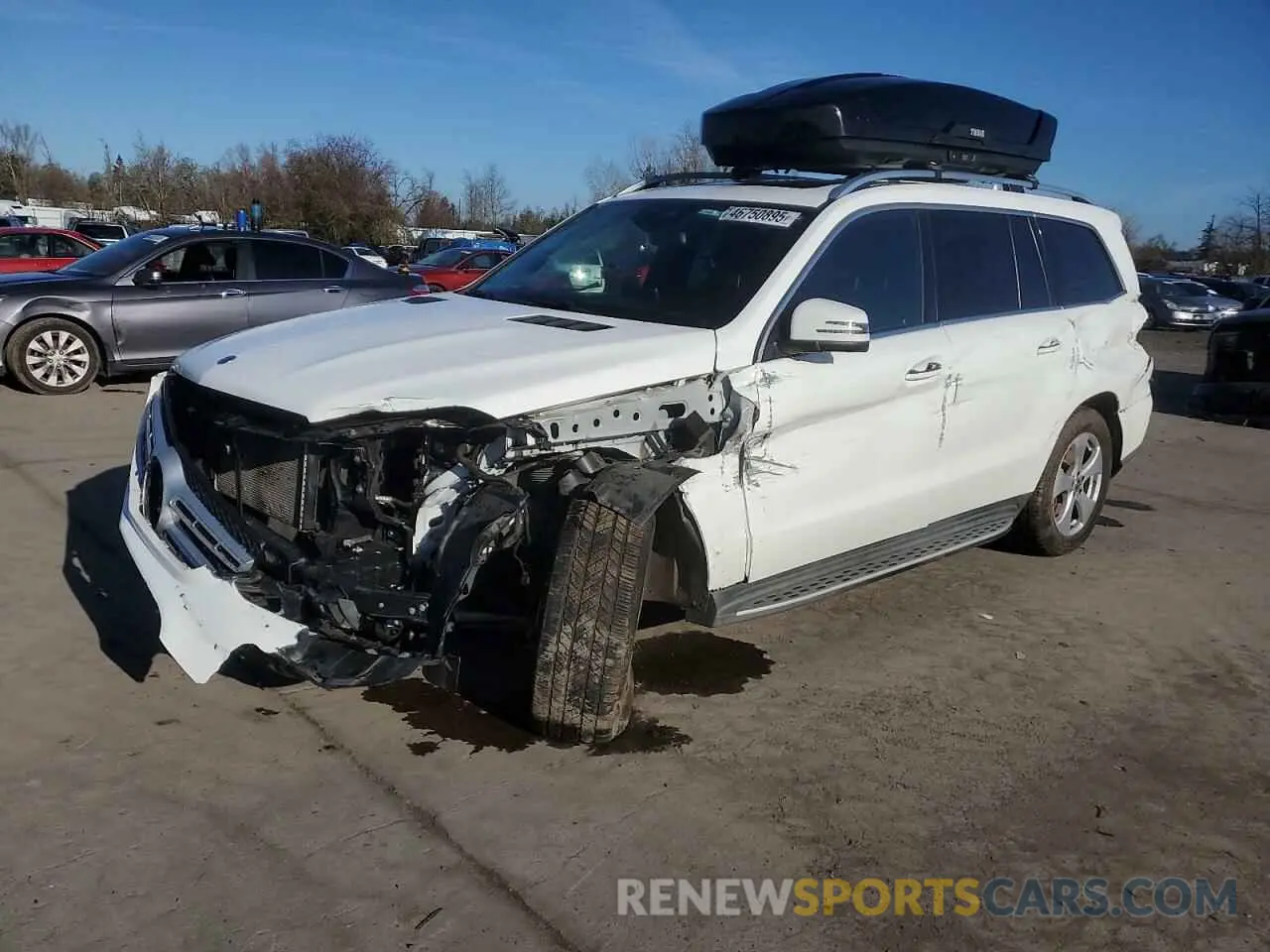 1 fotografías del automóvil dañado 4JGDF6EE2KB231069 MERCEDES-BENZ GLS-CLASS 2019