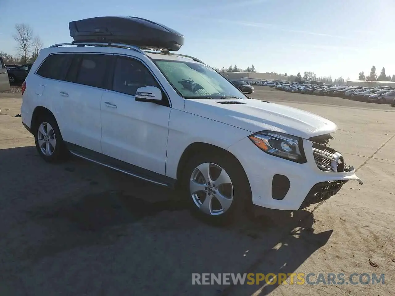 4 fotografías del automóvil dañado 4JGDF6EE2KB231069 MERCEDES-BENZ GLS-CLASS 2019