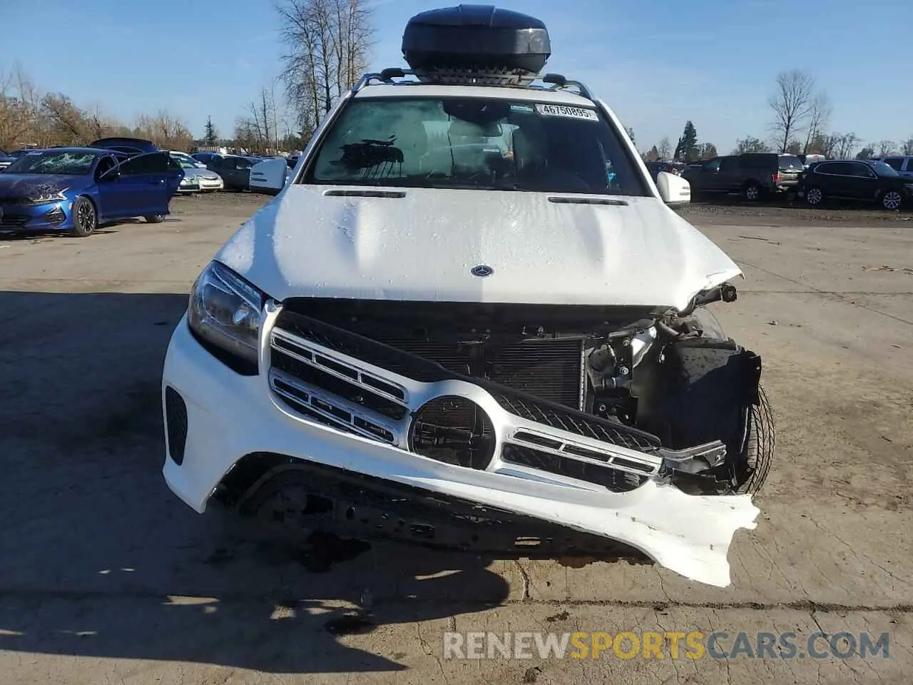 5 fotografías del automóvil dañado 4JGDF6EE2KB231069 MERCEDES-BENZ GLS-CLASS 2019