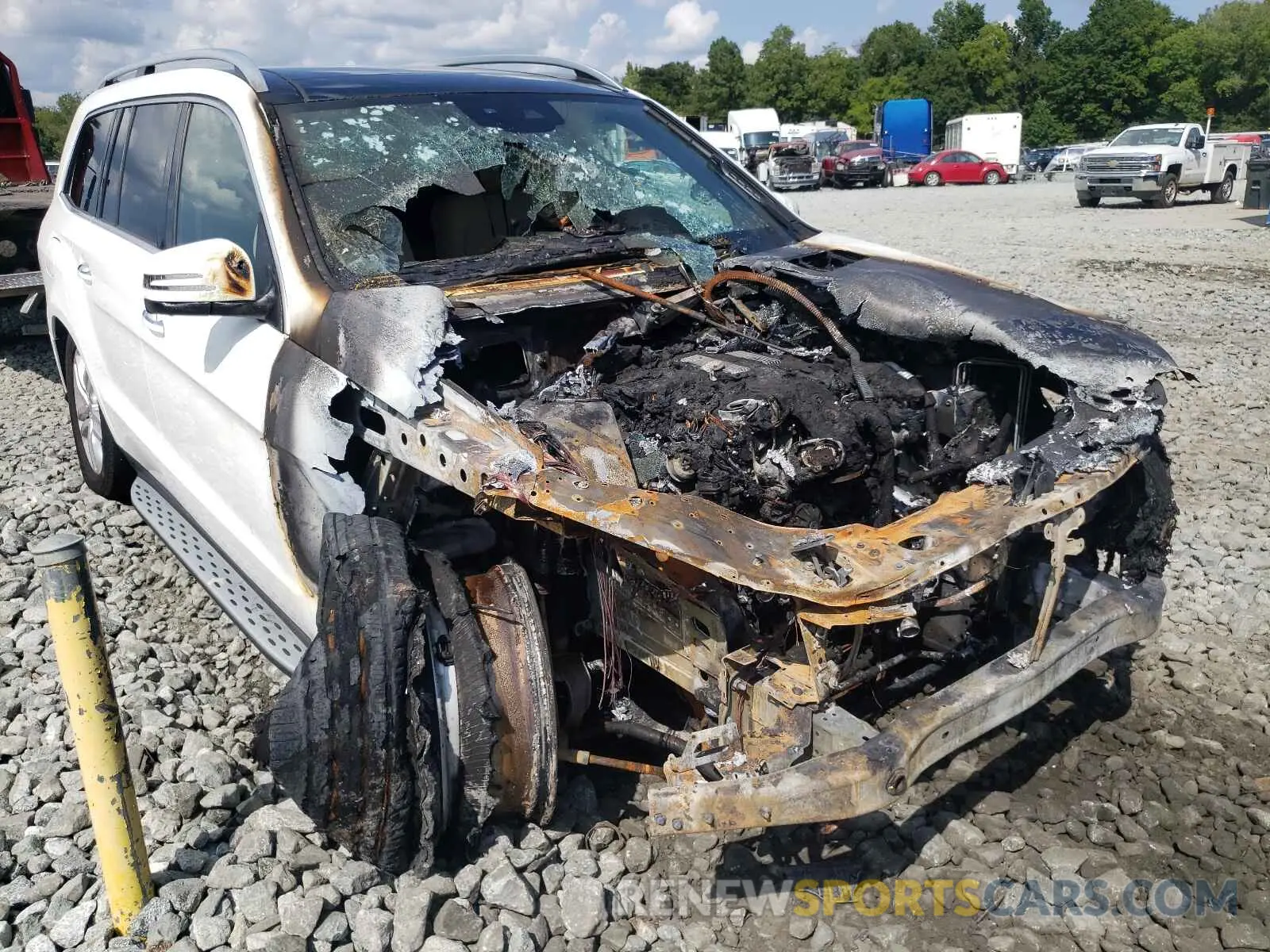 1 fotografías del automóvil dañado 4JGDF6EE2KB231816 MERCEDES-BENZ GLS-CLASS 2019