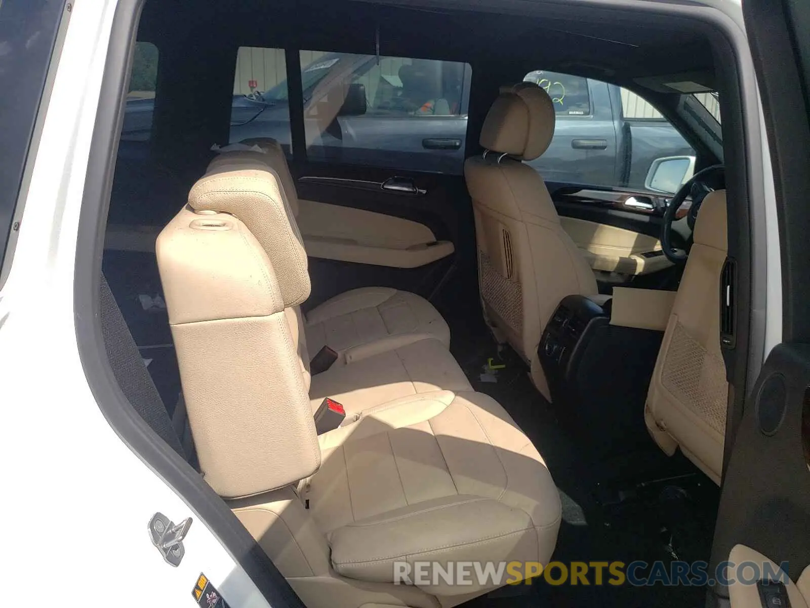 6 fotografías del automóvil dañado 4JGDF6EE2KB231816 MERCEDES-BENZ GLS-CLASS 2019