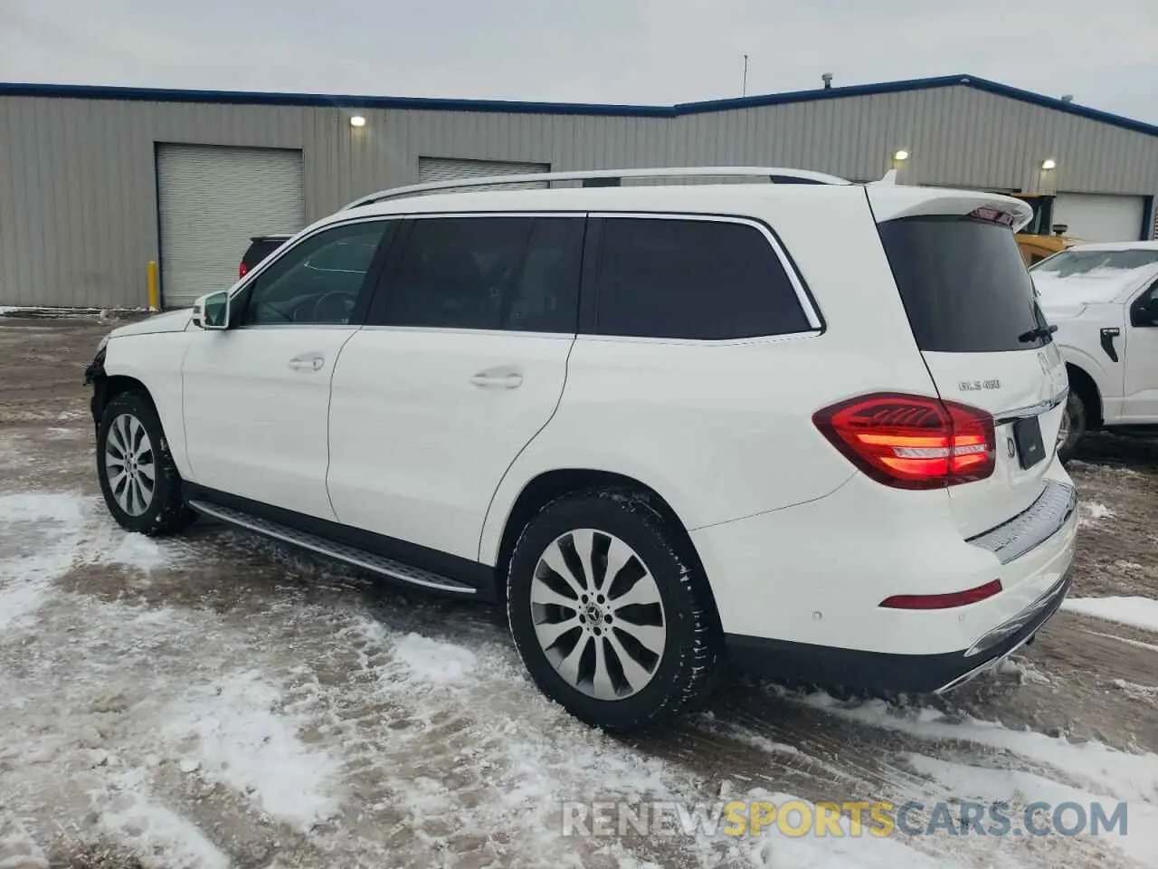 2 fotografías del automóvil dañado 4JGDF6EE2KB236370 MERCEDES-BENZ GLS-CLASS 2019