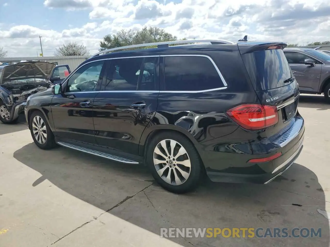 2 fotografías del automóvil dañado 4JGDF6EE3KB216564 MERCEDES-BENZ GLS-CLASS 2019