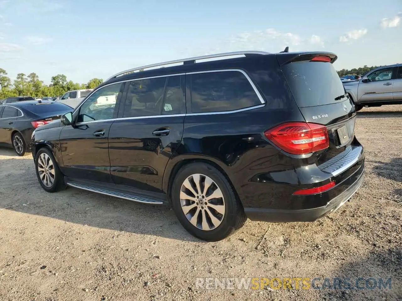 2 fotografías del automóvil dañado 4JGDF6EE3KB219531 MERCEDES-BENZ GLS-CLASS 2019