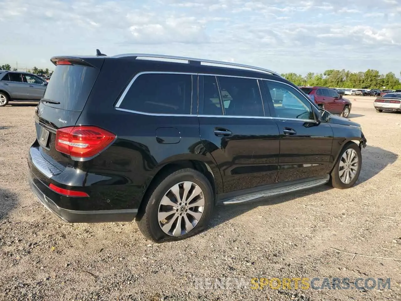 3 fotografías del automóvil dañado 4JGDF6EE3KB219531 MERCEDES-BENZ GLS-CLASS 2019