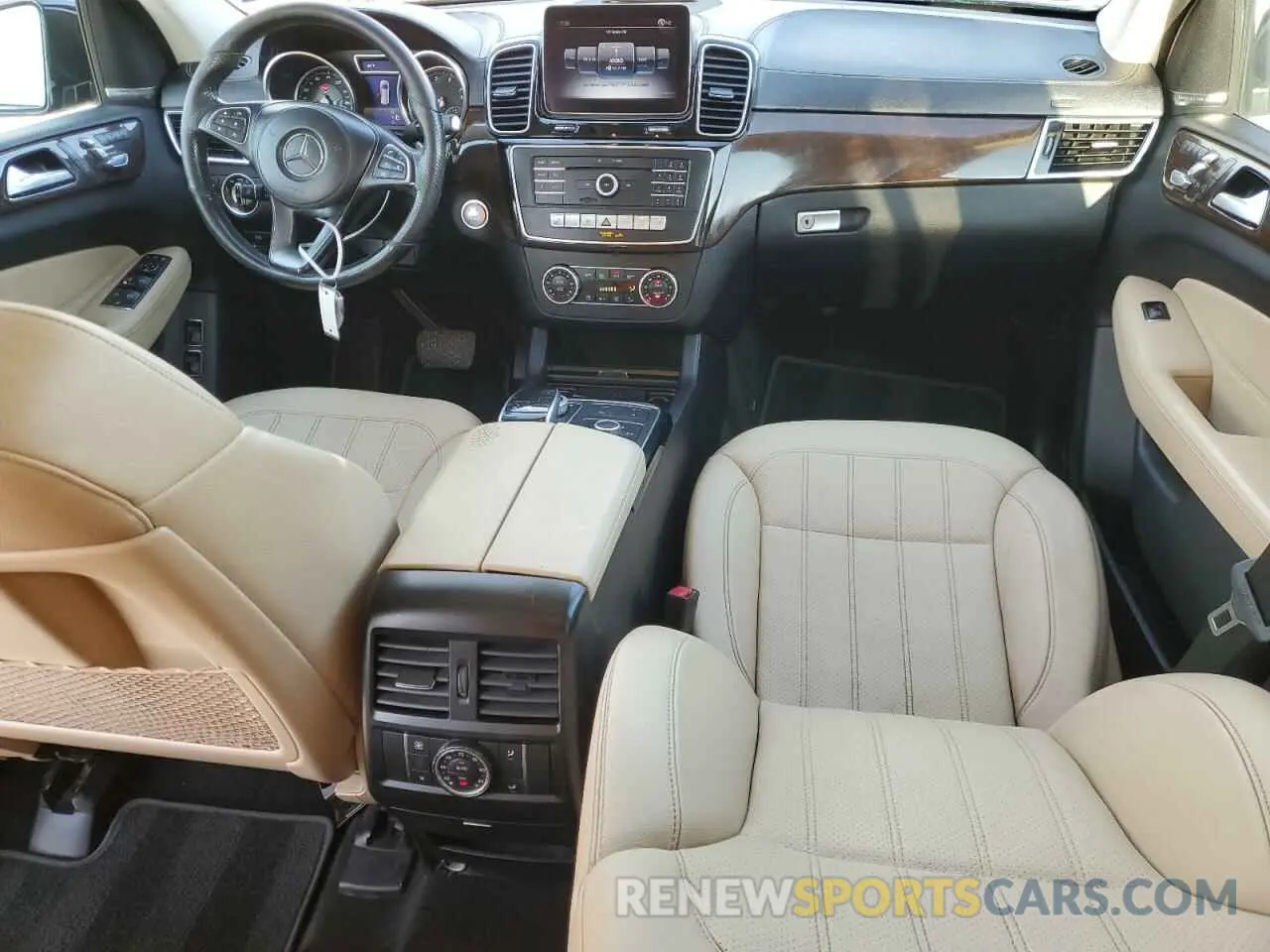 8 fotografías del automóvil dañado 4JGDF6EE3KB219531 MERCEDES-BENZ GLS-CLASS 2019