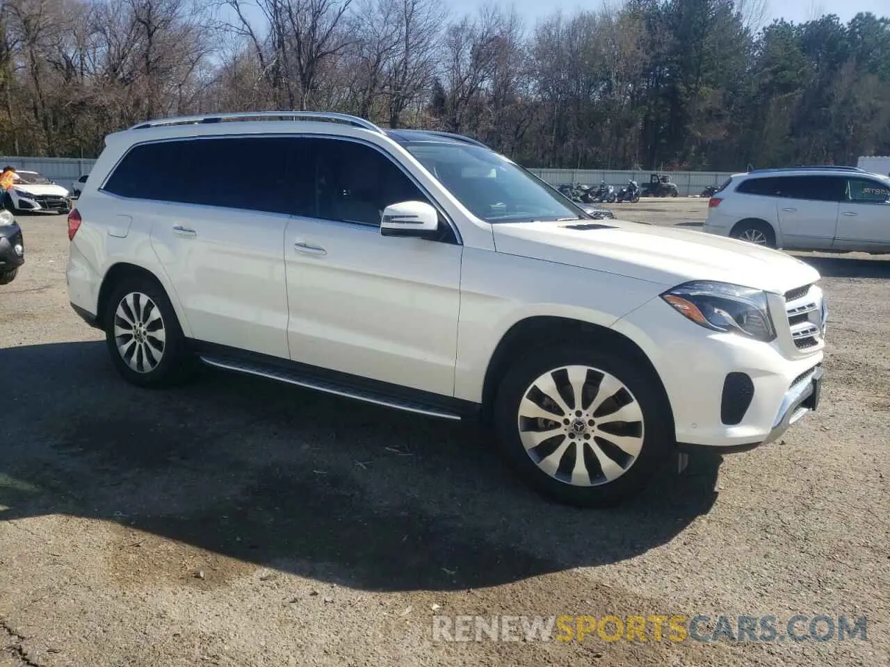 4 fotografías del automóvil dañado 4JGDF6EE3KB224941 MERCEDES-BENZ GLS-CLASS 2019