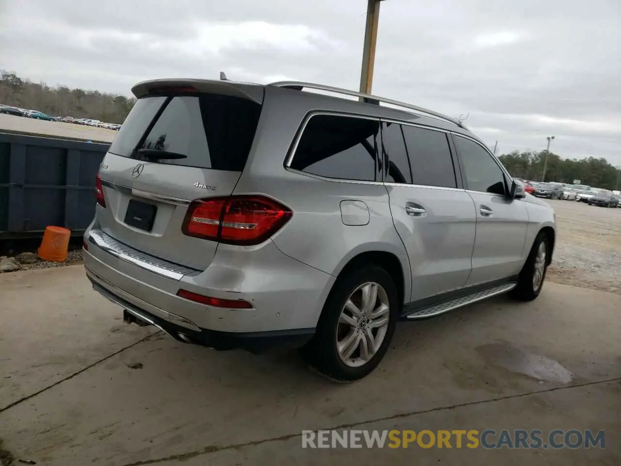3 fotografías del automóvil dañado 4JGDF6EE3KB228844 MERCEDES-BENZ GLS-CLASS 2019