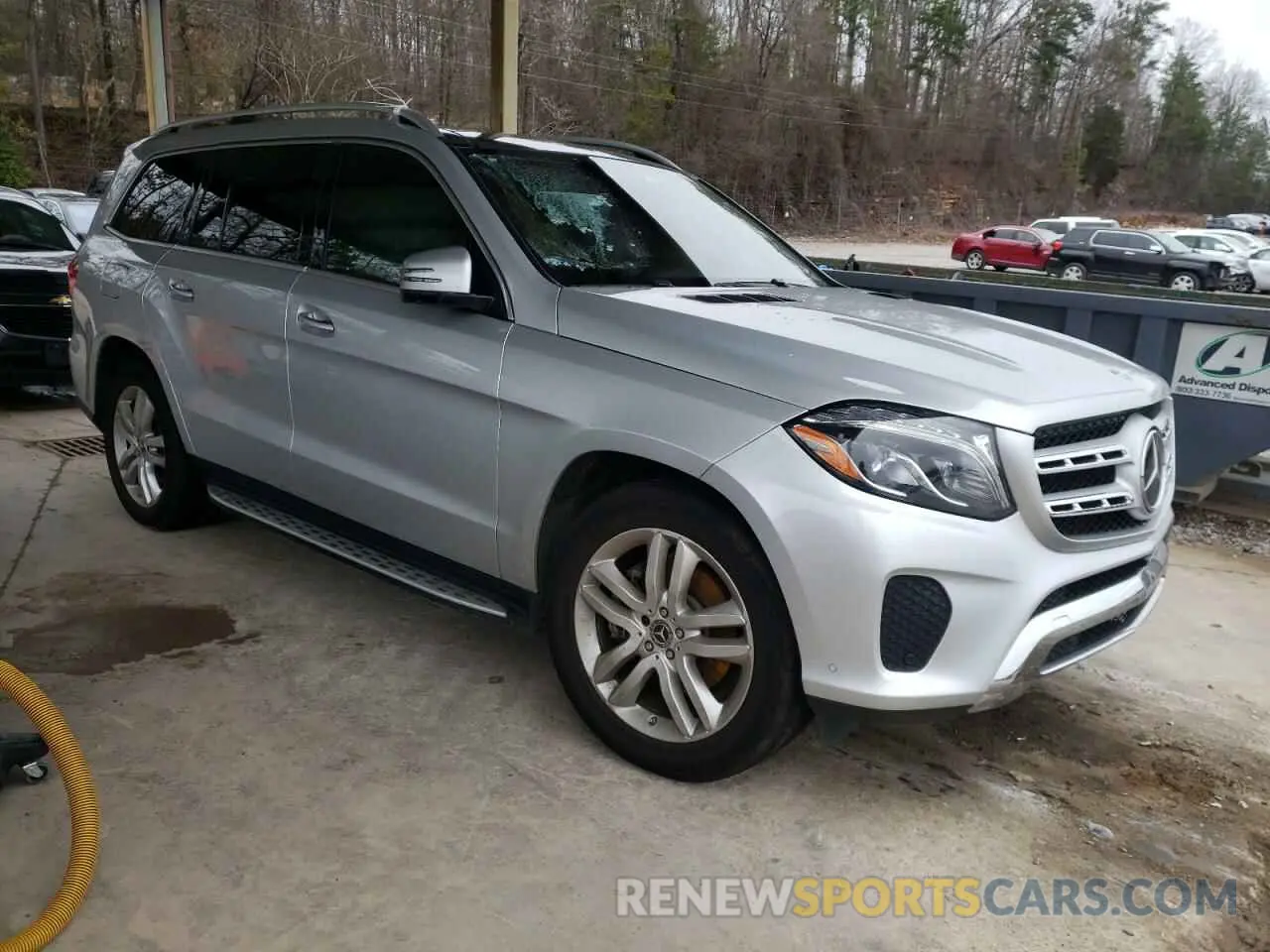 4 fotografías del automóvil dañado 4JGDF6EE3KB228844 MERCEDES-BENZ GLS-CLASS 2019