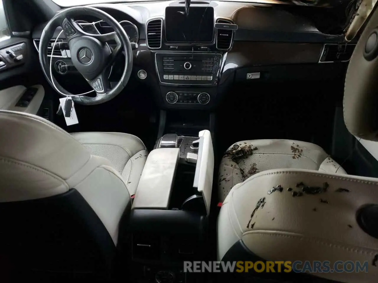 8 fotografías del automóvil dañado 4JGDF6EE3KB228844 MERCEDES-BENZ GLS-CLASS 2019