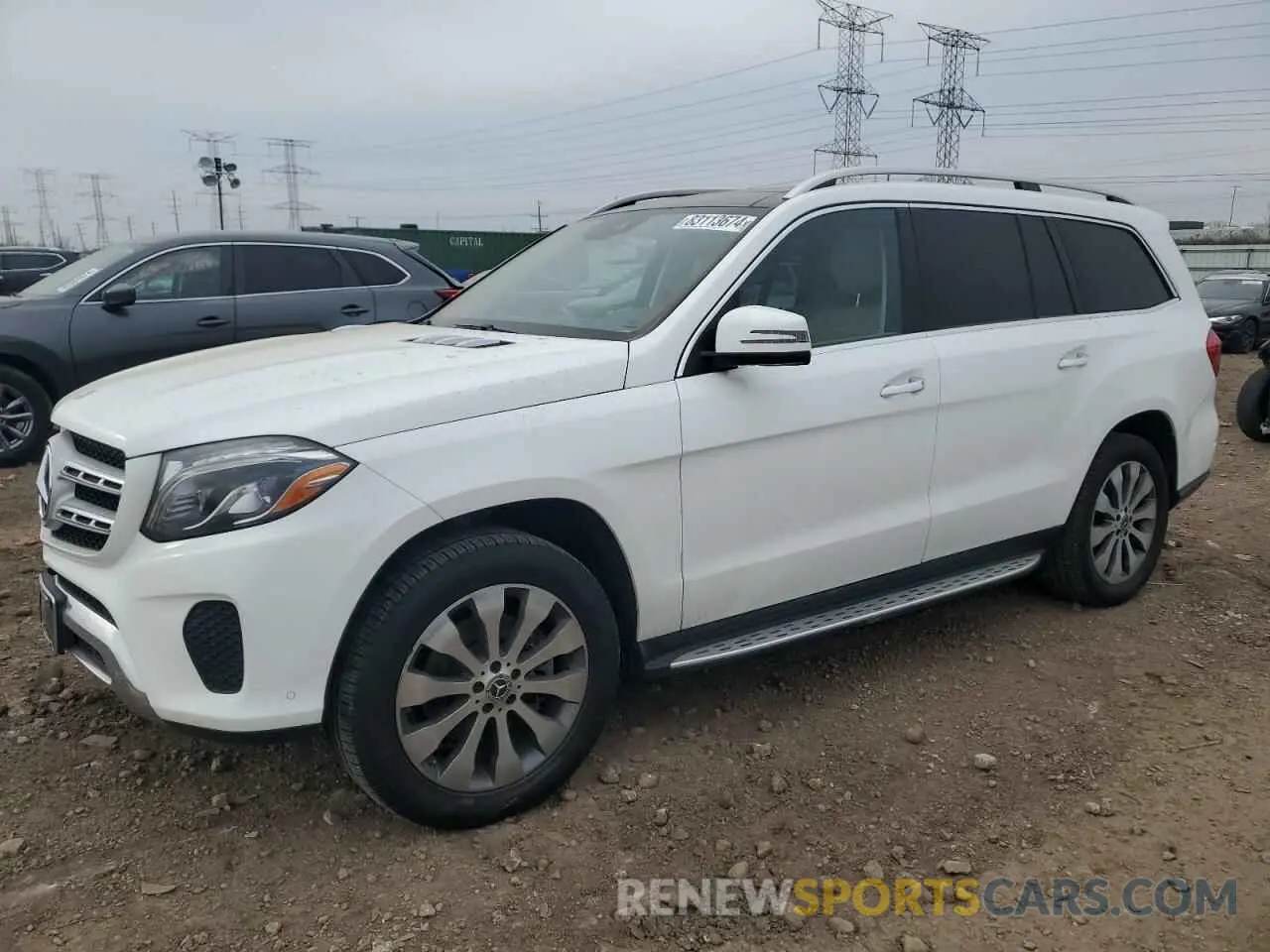 1 fotografías del automóvil dañado 4JGDF6EE4KB223510 MERCEDES-BENZ GLS-CLASS 2019