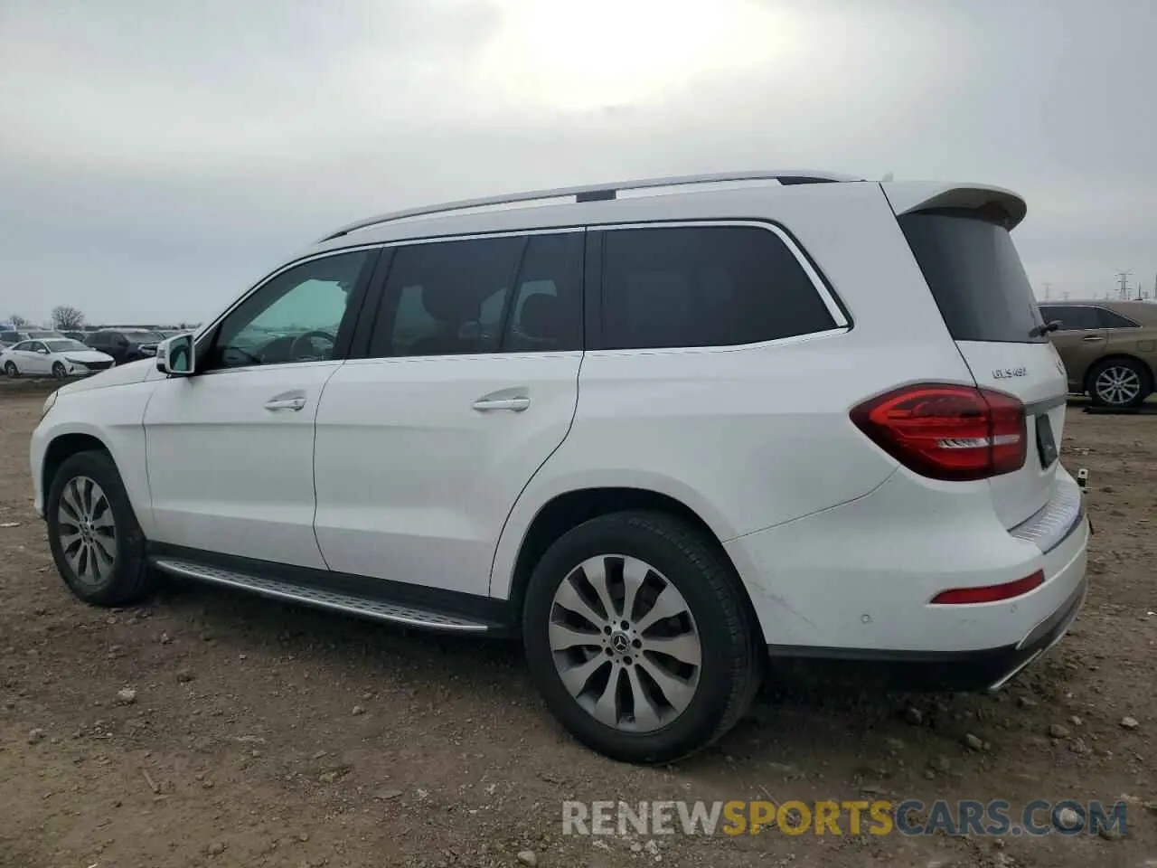 2 fotografías del automóvil dañado 4JGDF6EE4KB223510 MERCEDES-BENZ GLS-CLASS 2019