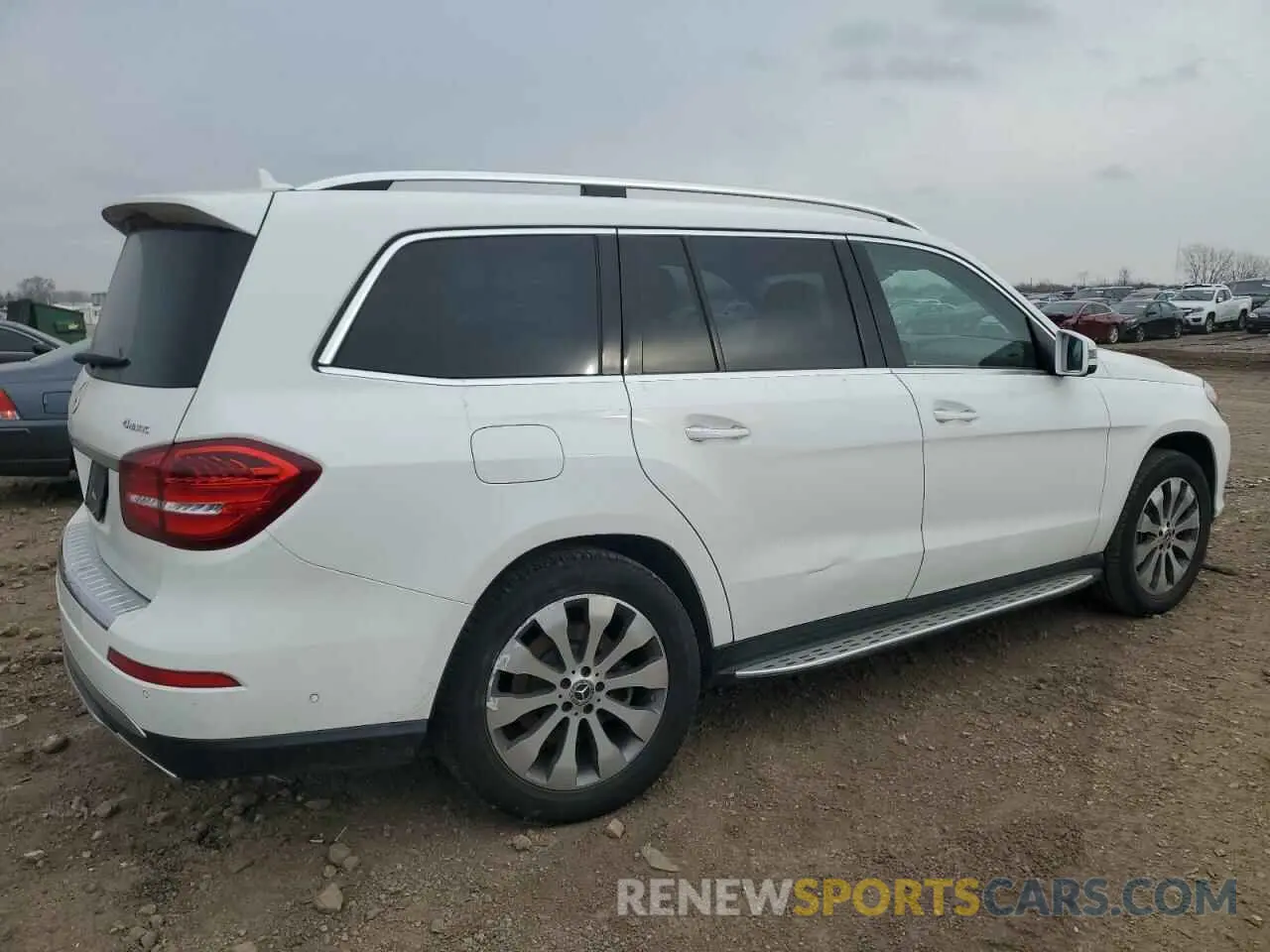 3 fotografías del automóvil dañado 4JGDF6EE4KB223510 MERCEDES-BENZ GLS-CLASS 2019