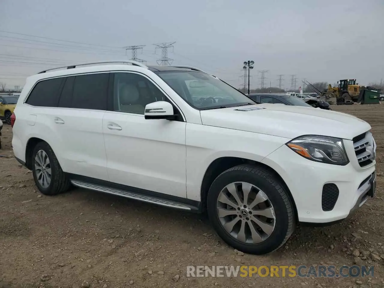 4 fotografías del automóvil dañado 4JGDF6EE4KB223510 MERCEDES-BENZ GLS-CLASS 2019