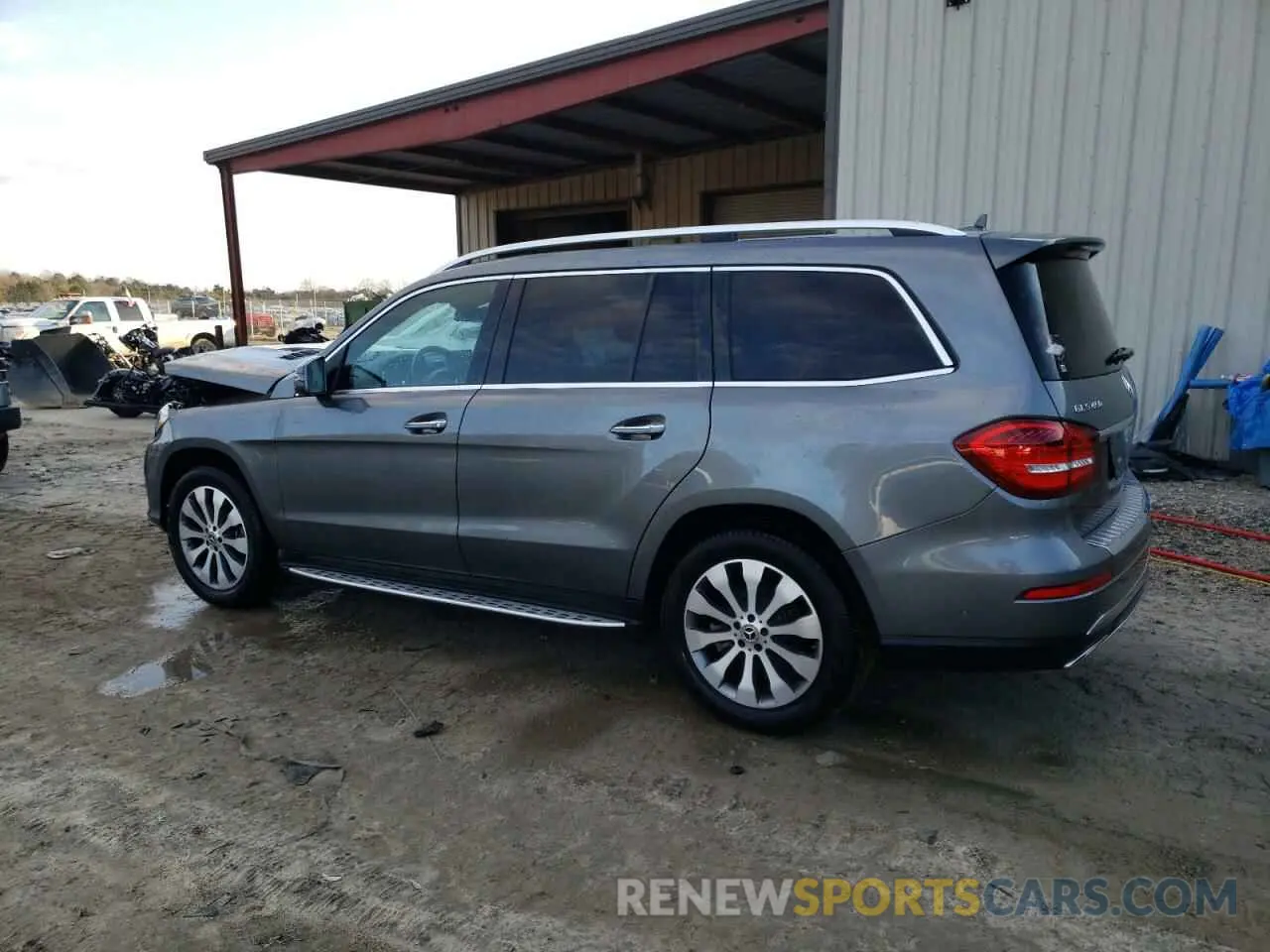 2 fotografías del automóvil dañado 4JGDF6EE4KB234068 MERCEDES-BENZ GLS-CLASS 2019