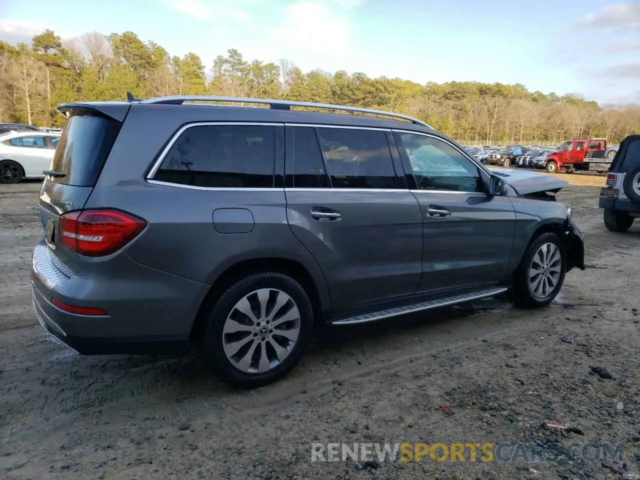 3 fotografías del automóvil dañado 4JGDF6EE4KB234068 MERCEDES-BENZ GLS-CLASS 2019