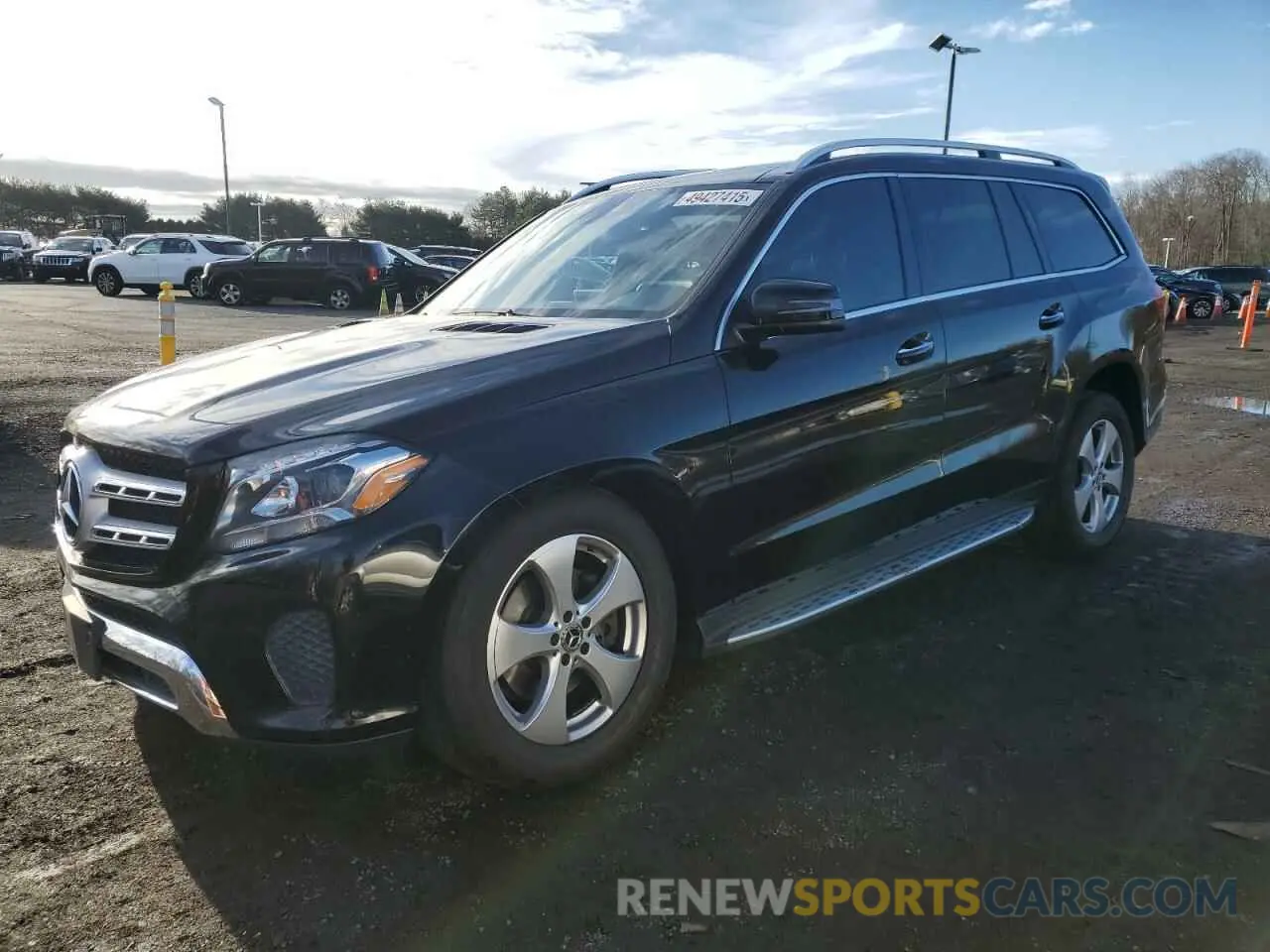 1 fotografías del automóvil dañado 4JGDF6EE5KB184619 MERCEDES-BENZ GLS-CLASS 2019