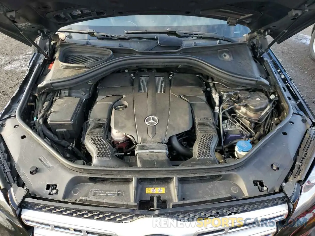 12 fotografías del automóvil dañado 4JGDF6EE5KB184619 MERCEDES-BENZ GLS-CLASS 2019