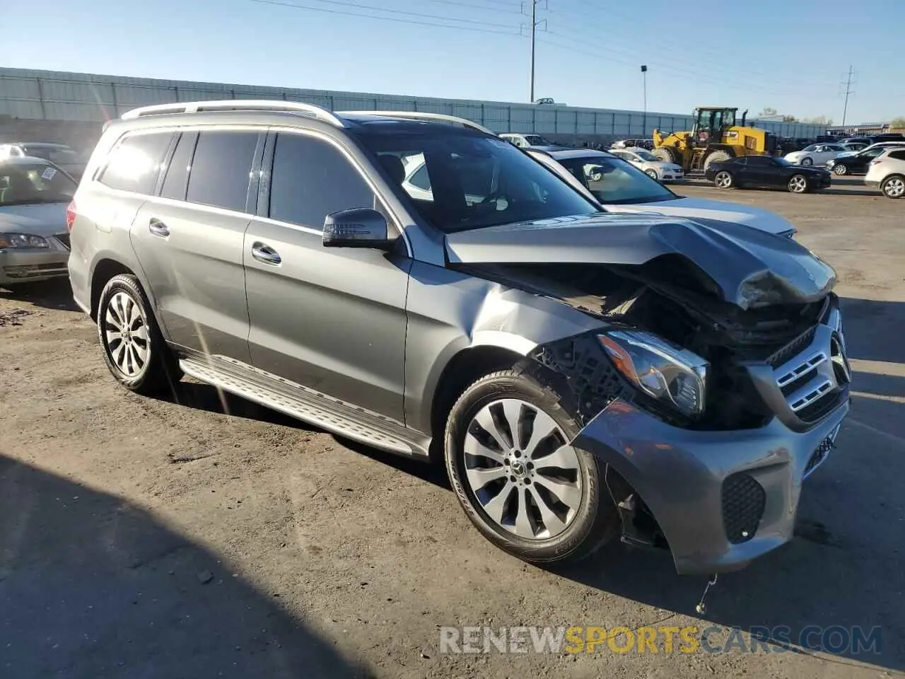 4 fotografías del automóvil dañado 4JGDF6EE5KB198424 MERCEDES-BENZ GLS-CLASS 2019