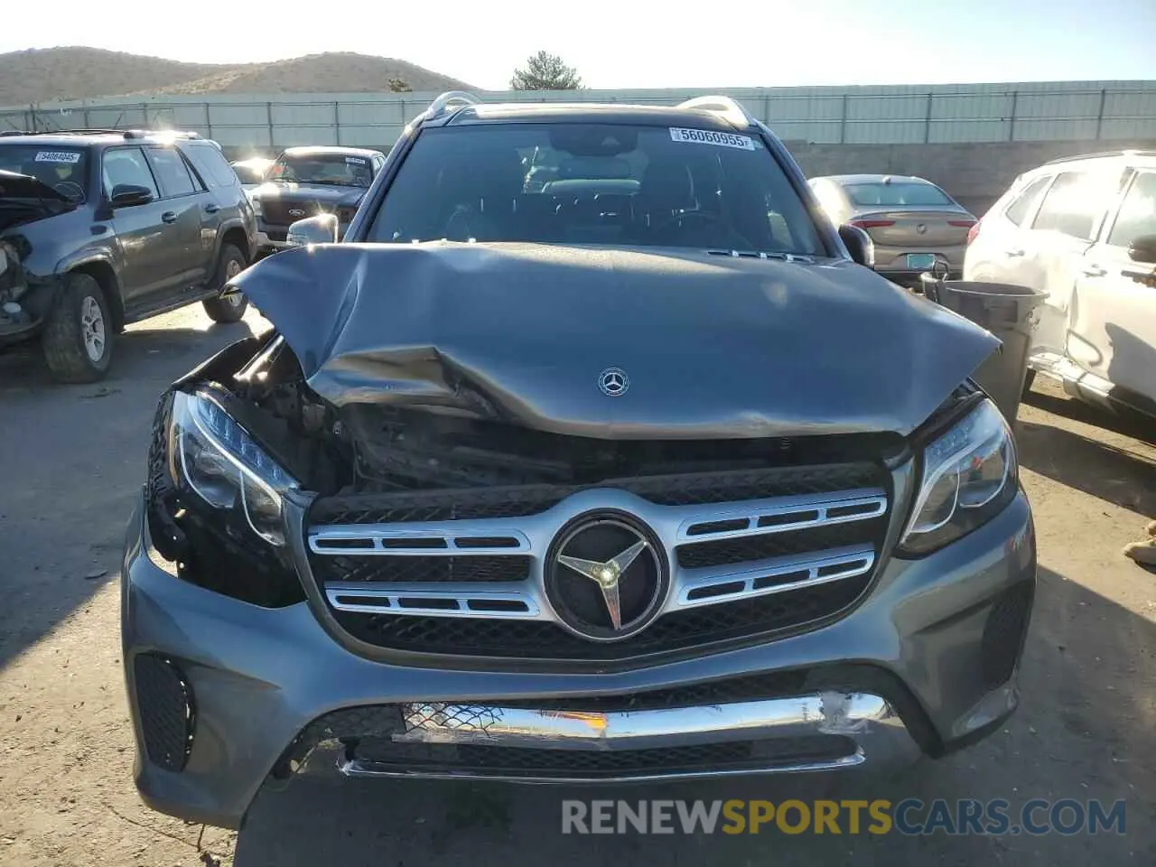 5 fotografías del automóvil dañado 4JGDF6EE5KB198424 MERCEDES-BENZ GLS-CLASS 2019
