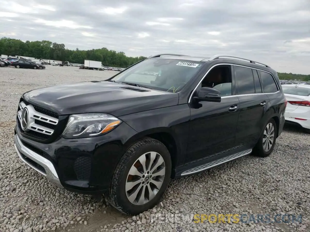 2 fotografías del automóvil dañado 4JGDF6EE5KB228263 MERCEDES-BENZ GLS-CLASS 2019