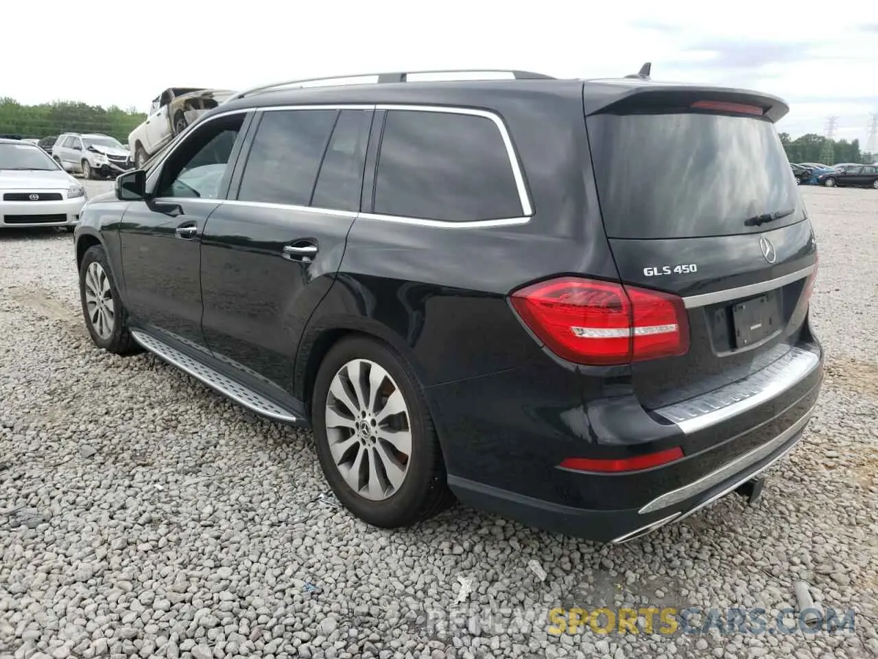 3 fotografías del automóvil dañado 4JGDF6EE5KB228263 MERCEDES-BENZ GLS-CLASS 2019
