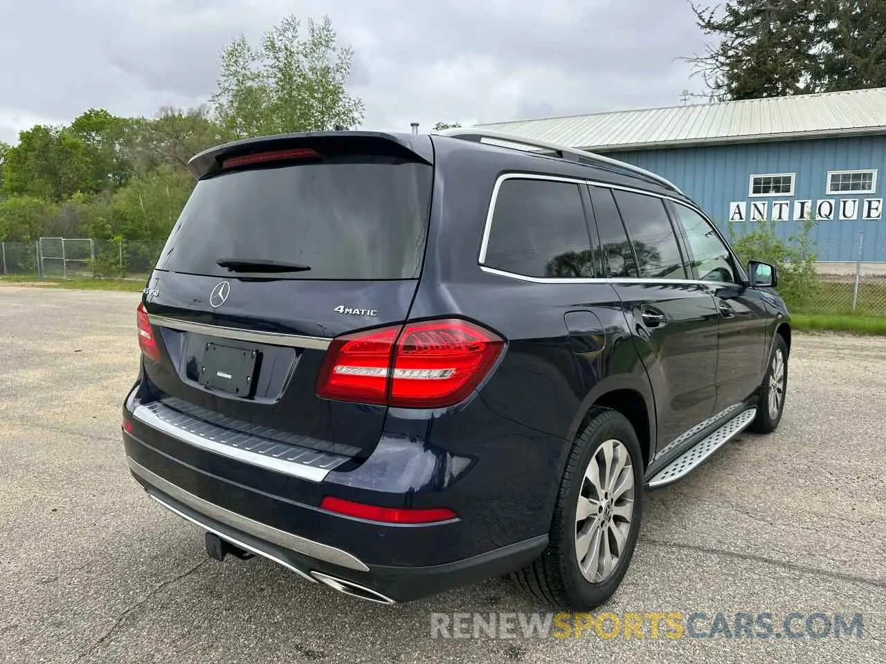 4 fotografías del automóvil dañado 4JGDF6EE6KB216140 MERCEDES-BENZ GLS-CLASS 2019