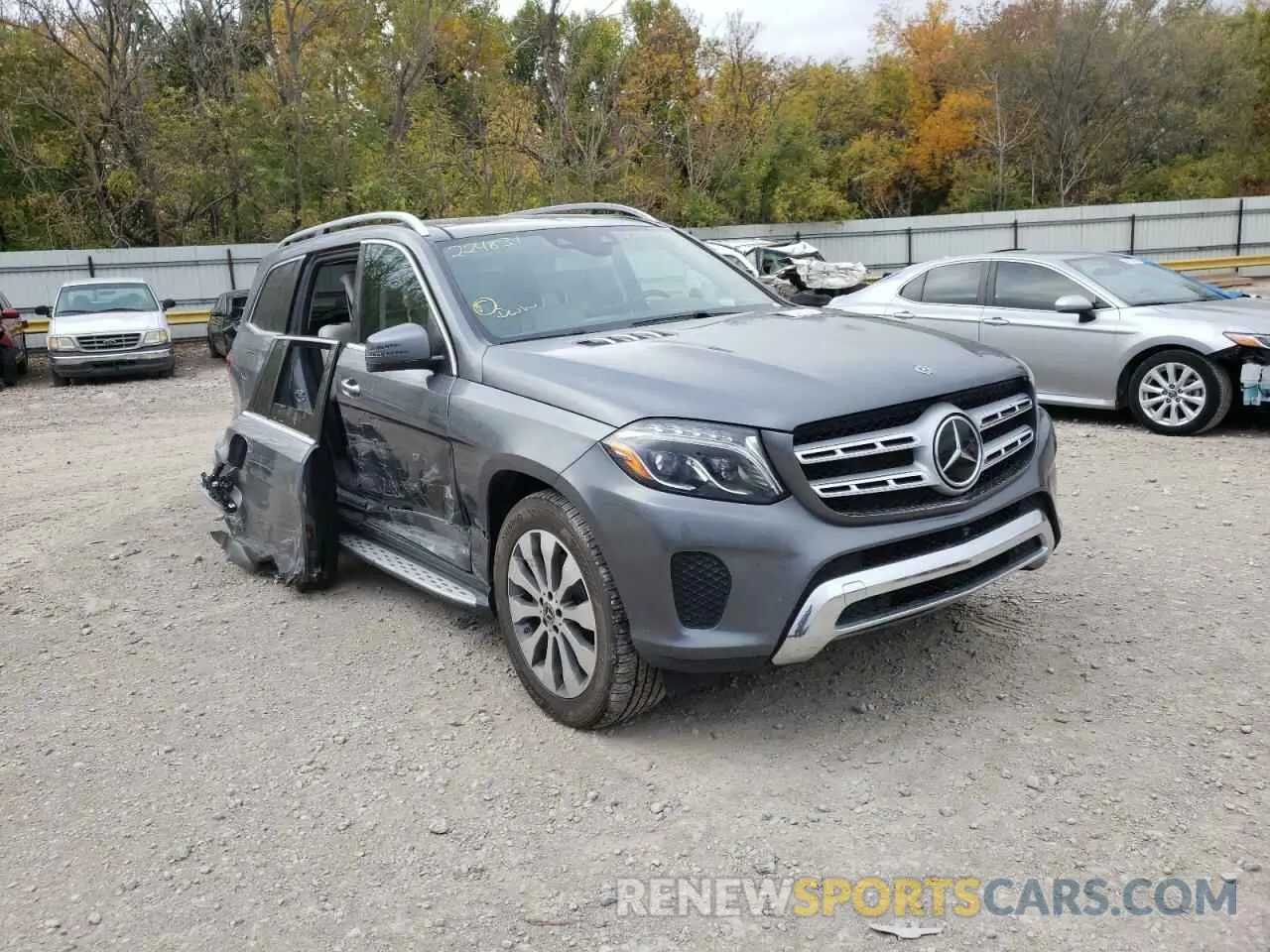 1 fotografías del automóvil dañado 4JGDF6EE7KB224831 MERCEDES-BENZ GLS-CLASS 2019