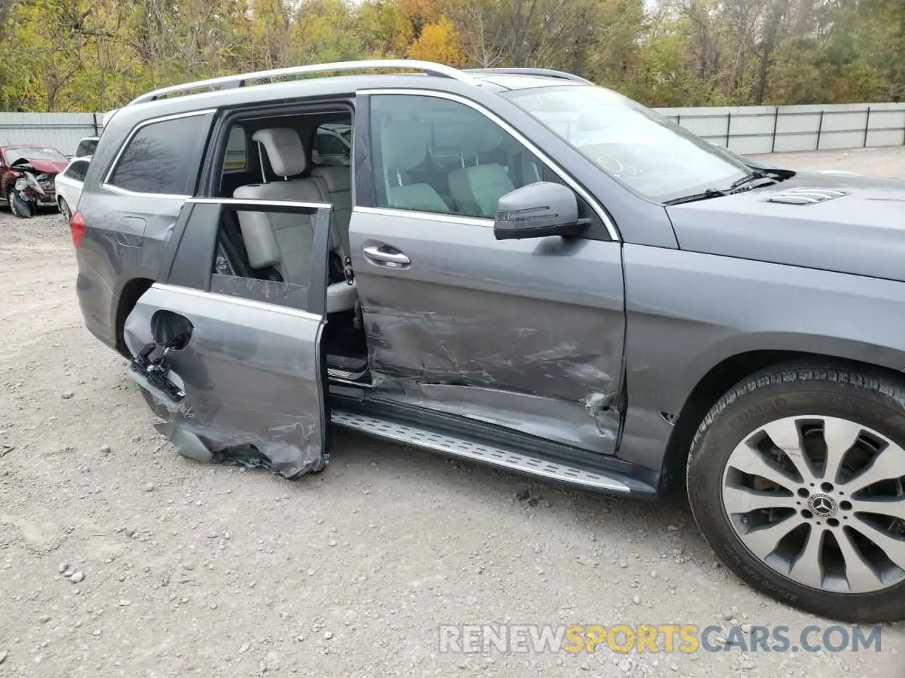 9 fotografías del automóvil dañado 4JGDF6EE7KB224831 MERCEDES-BENZ GLS-CLASS 2019